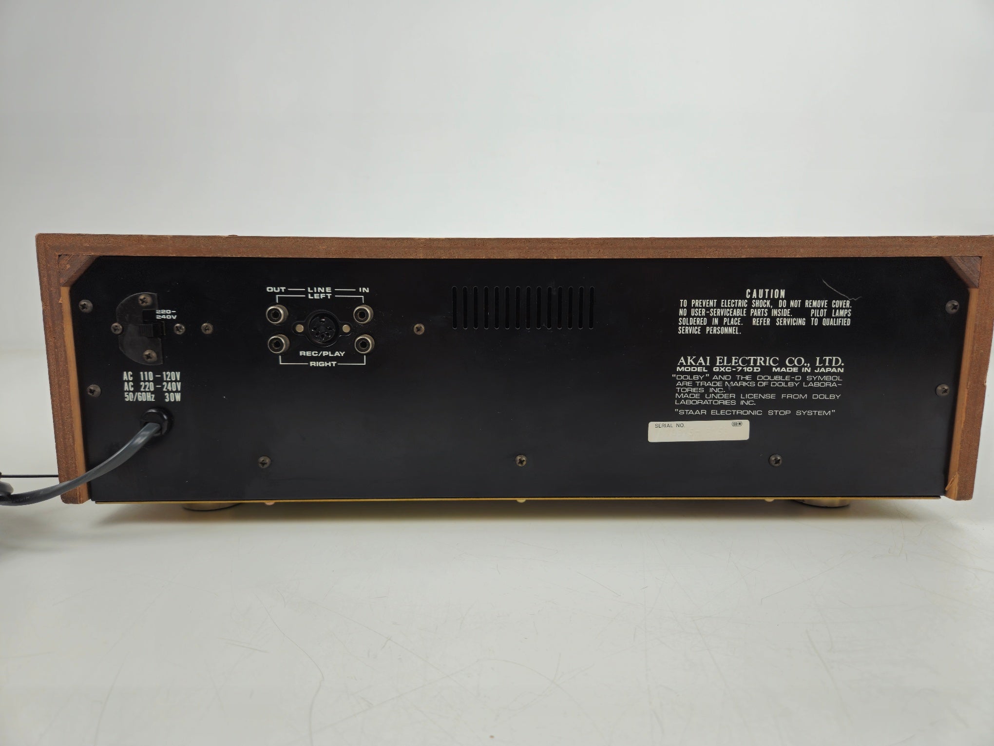 Akai - GXD-710D - Cassette Stereo Tape Deck