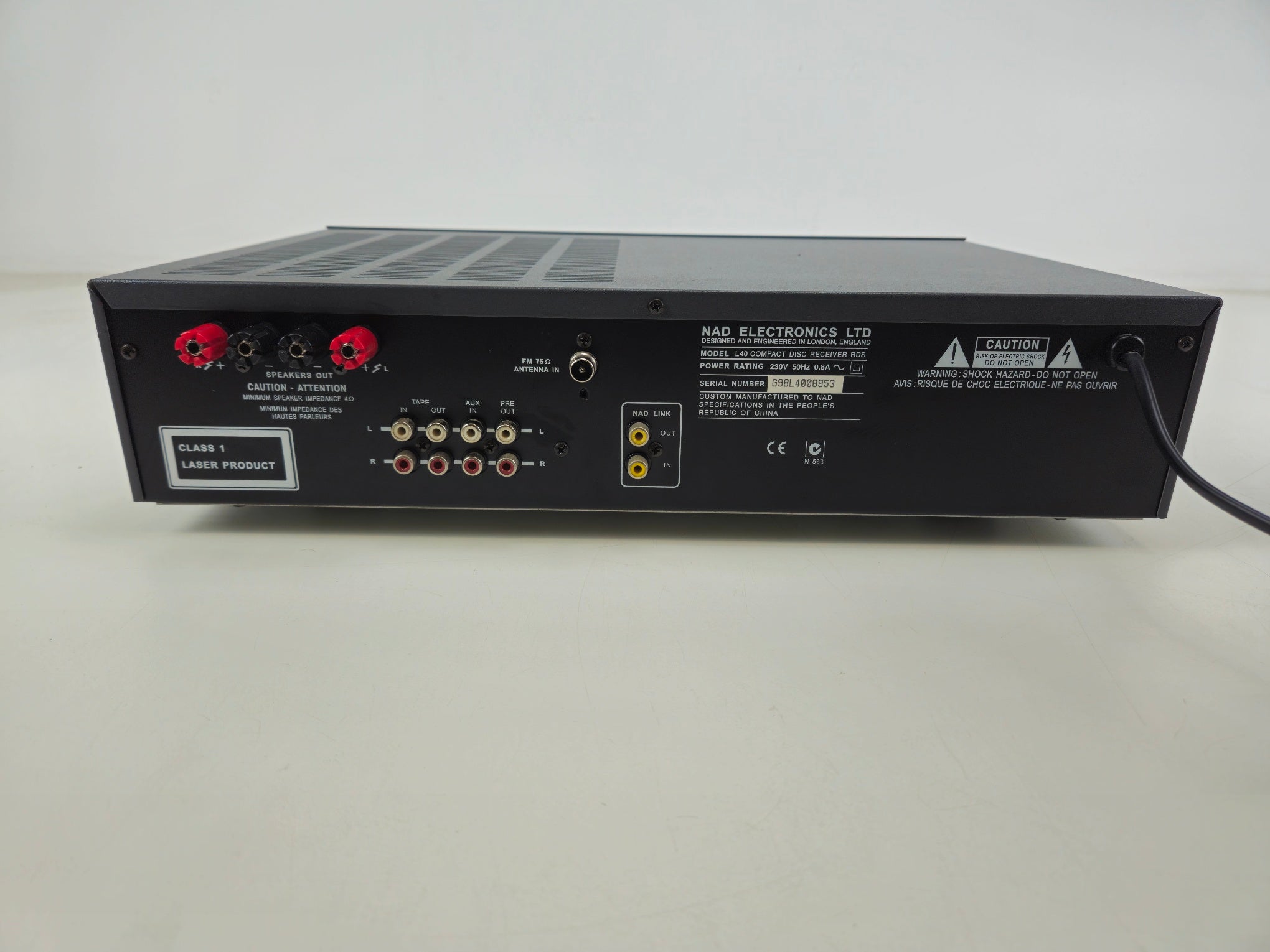 NAD - L40 - Compact Disc Receiver