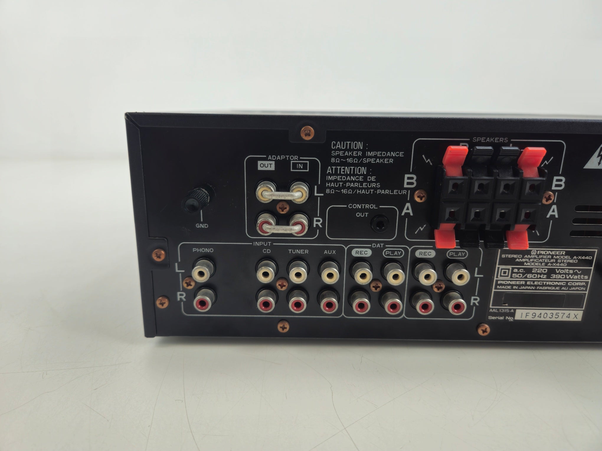 Pioneer - A-X440 - Stereo Amplifier