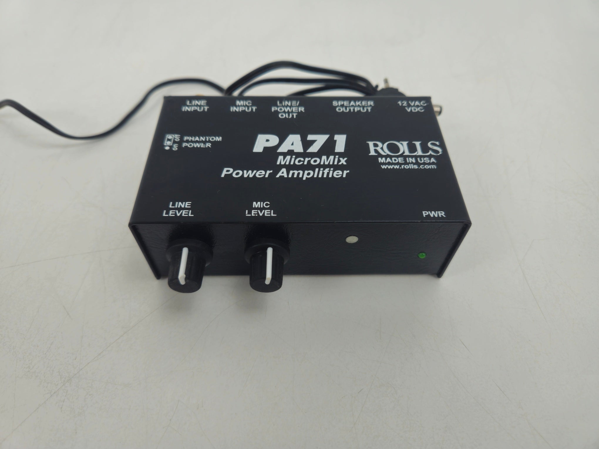 Rolls - PA71 - MicroMix Power Amplifier