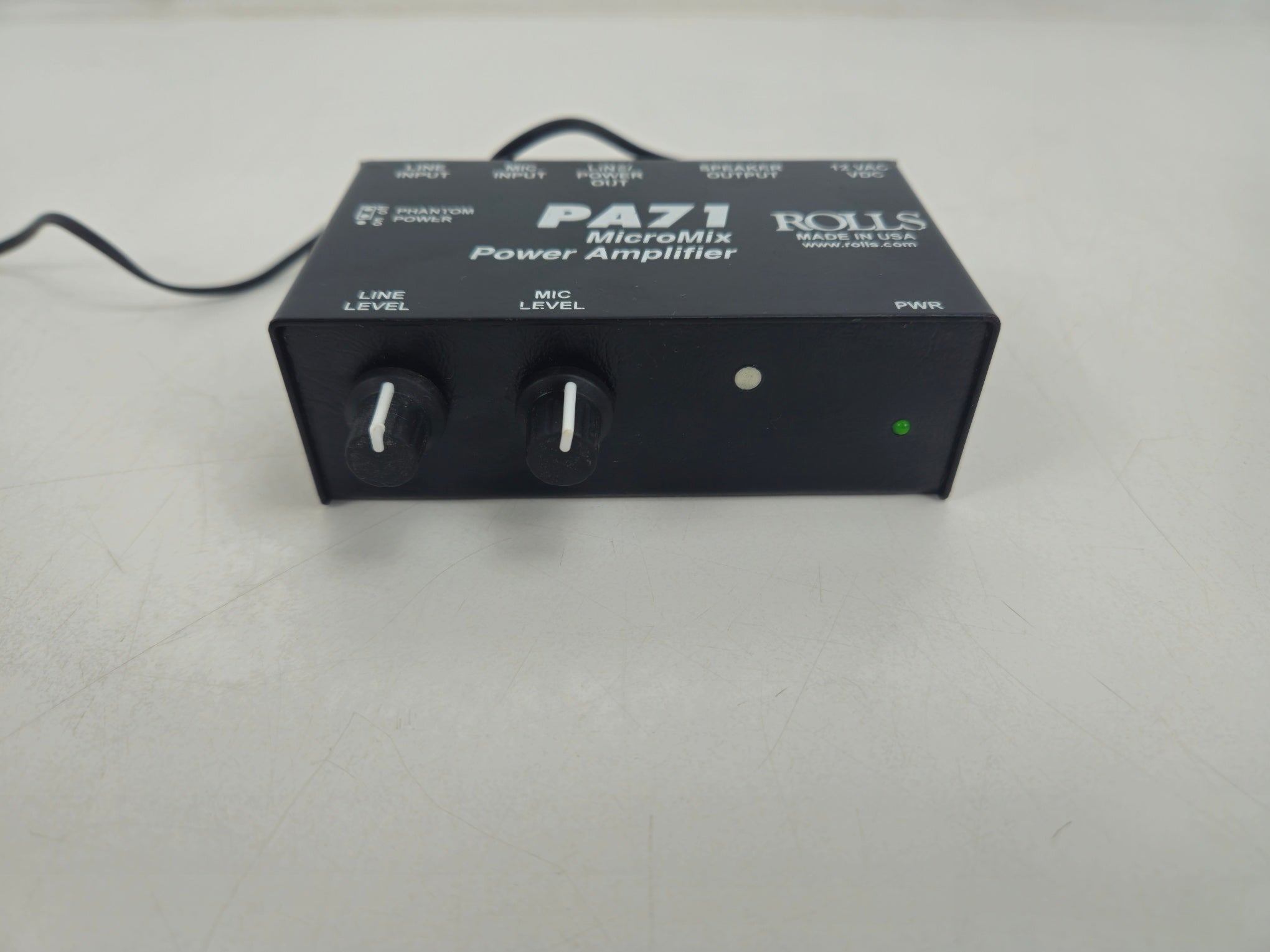 Rolls - PA71 - MicroMix Power Amplifier
