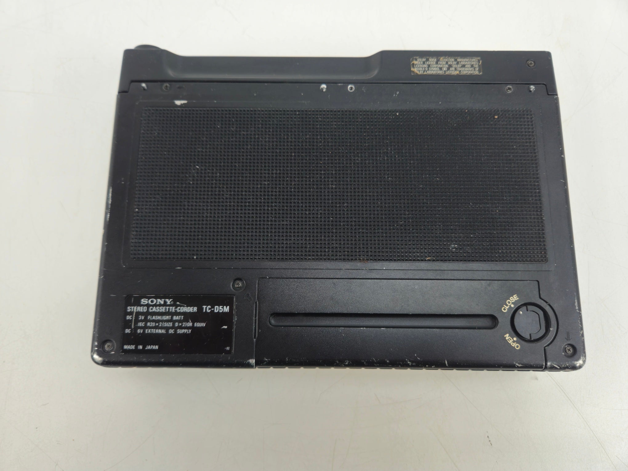 Sony - TC-D5M - Portable Stereo (Pro-audio) Tape Recorder - Serviced (New Belts)