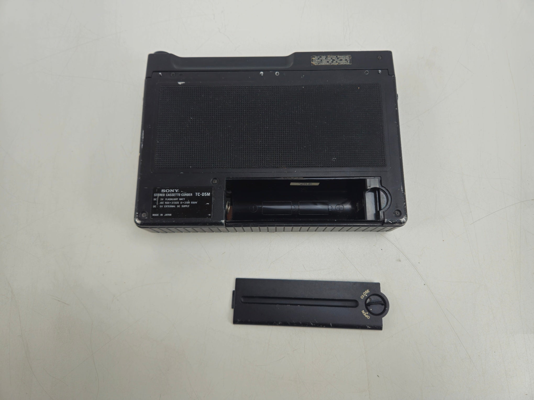 Sony - TC-D5M - Portable Stereo (Pro-audio) Tape Recorder - Serviced (New Belts)