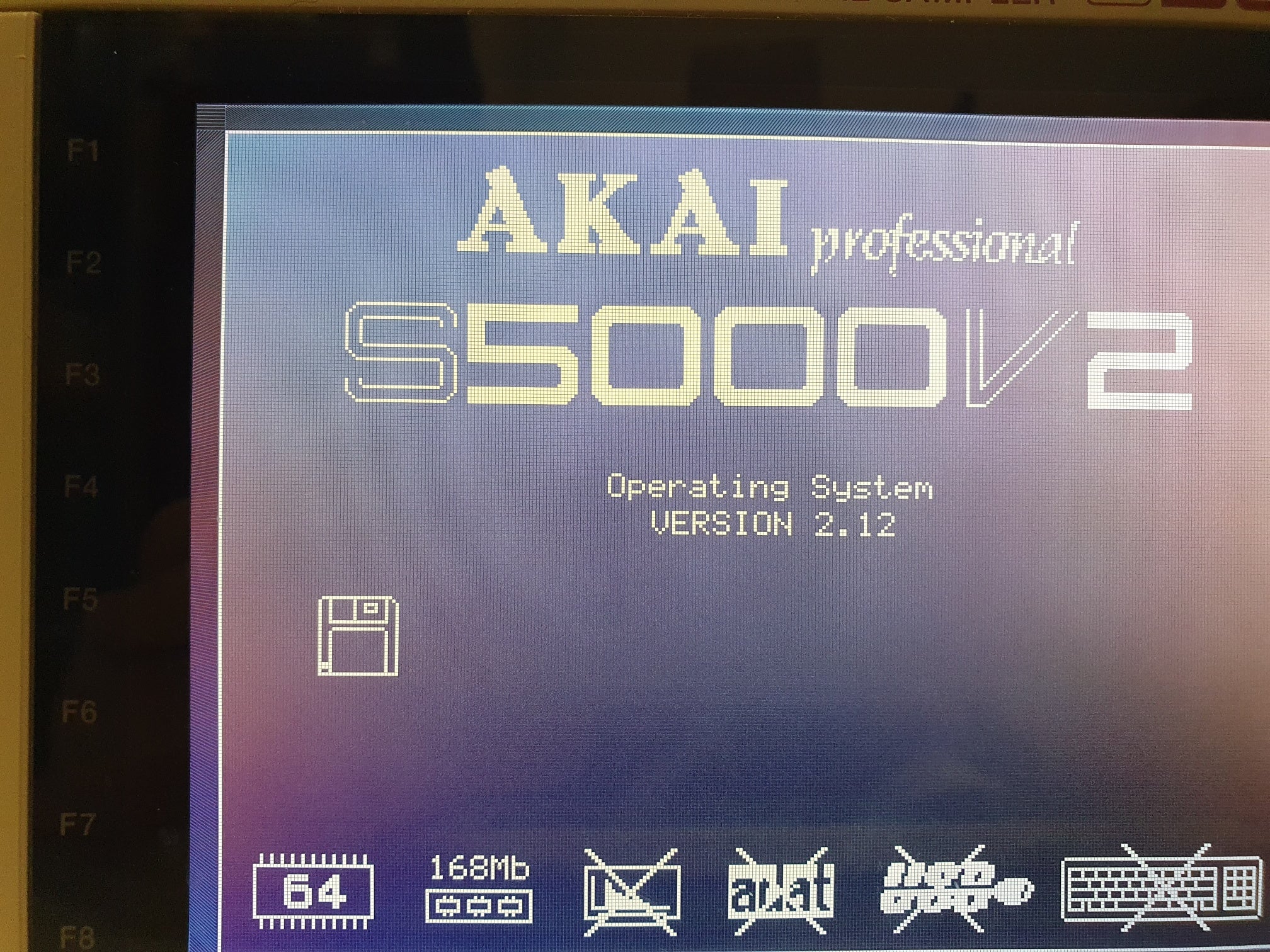 Akai S5000 Sampler met gebruikershandleidingen