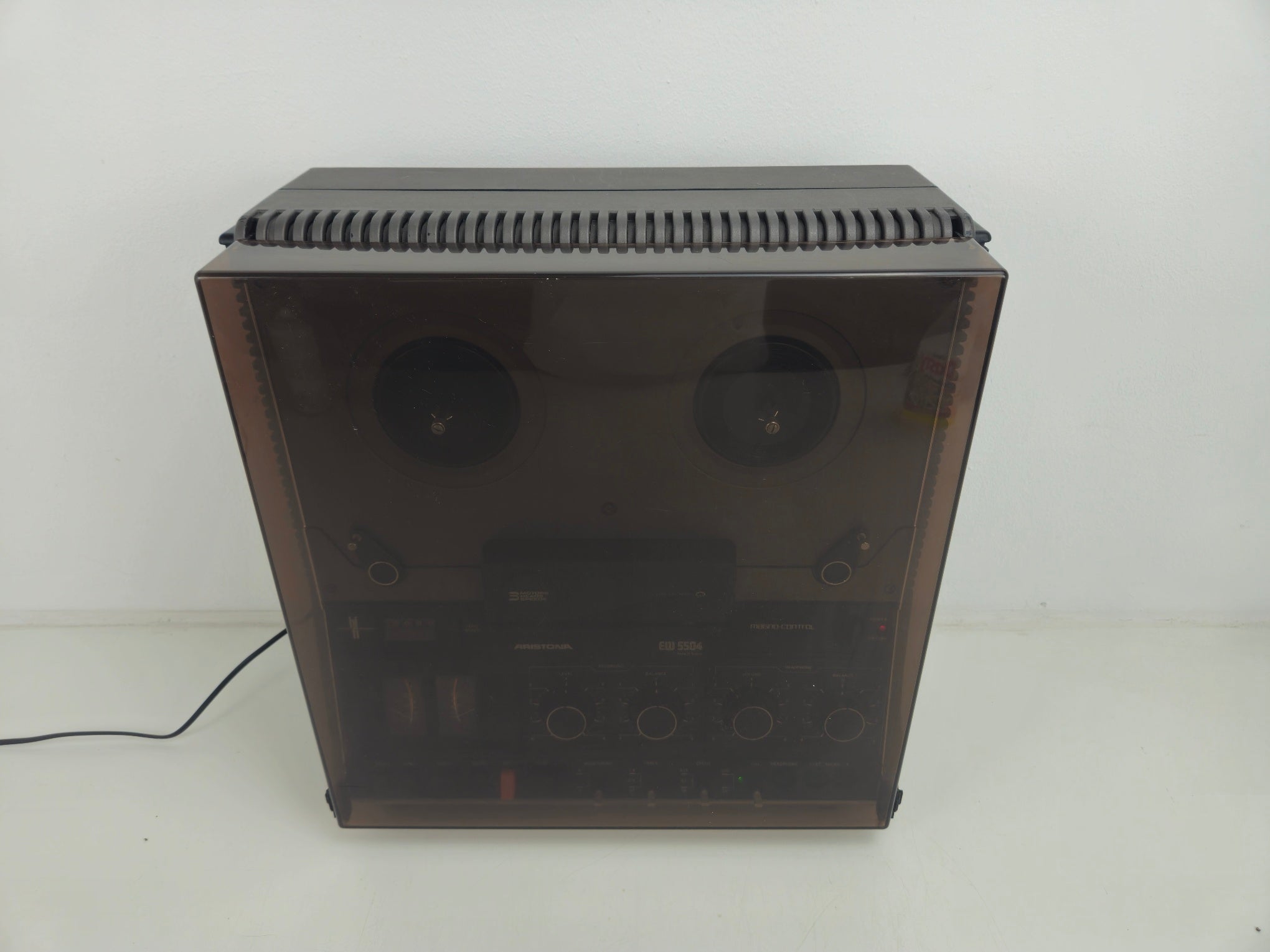 Aristona - EW 5504 - Reel-to-Reel Tape Deck - New Belts - With Dust Cover
