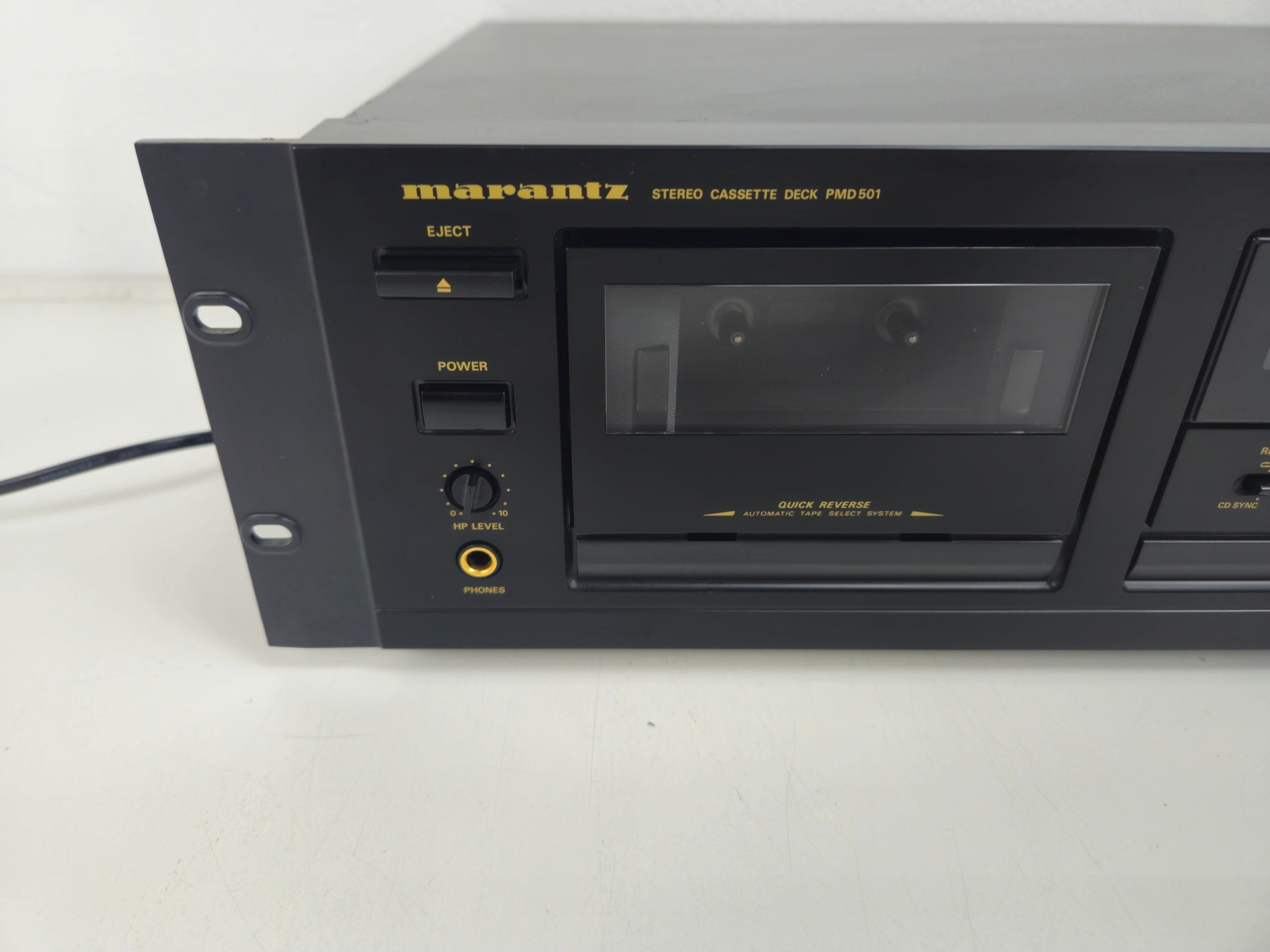 Marantz - PMD 501 - Double Cassette Deck - New belts - Rack-mount
