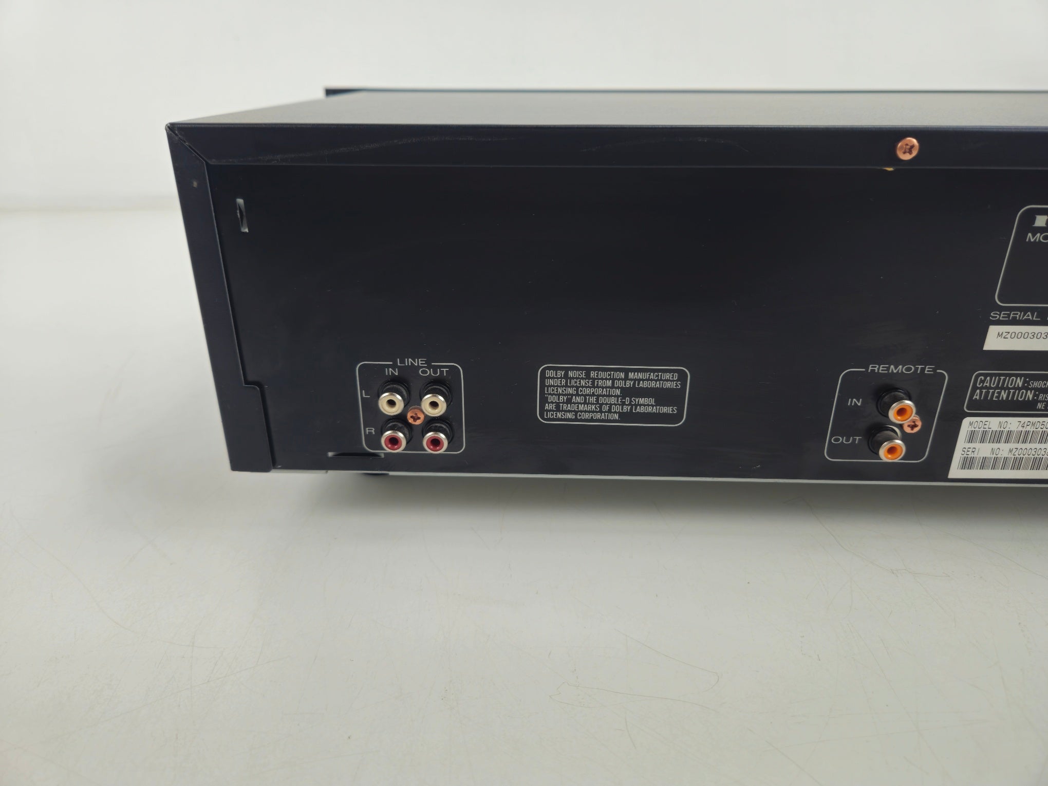 Marantz - PMD 501 - Double Cassette Deck - New belts - Rack-mount