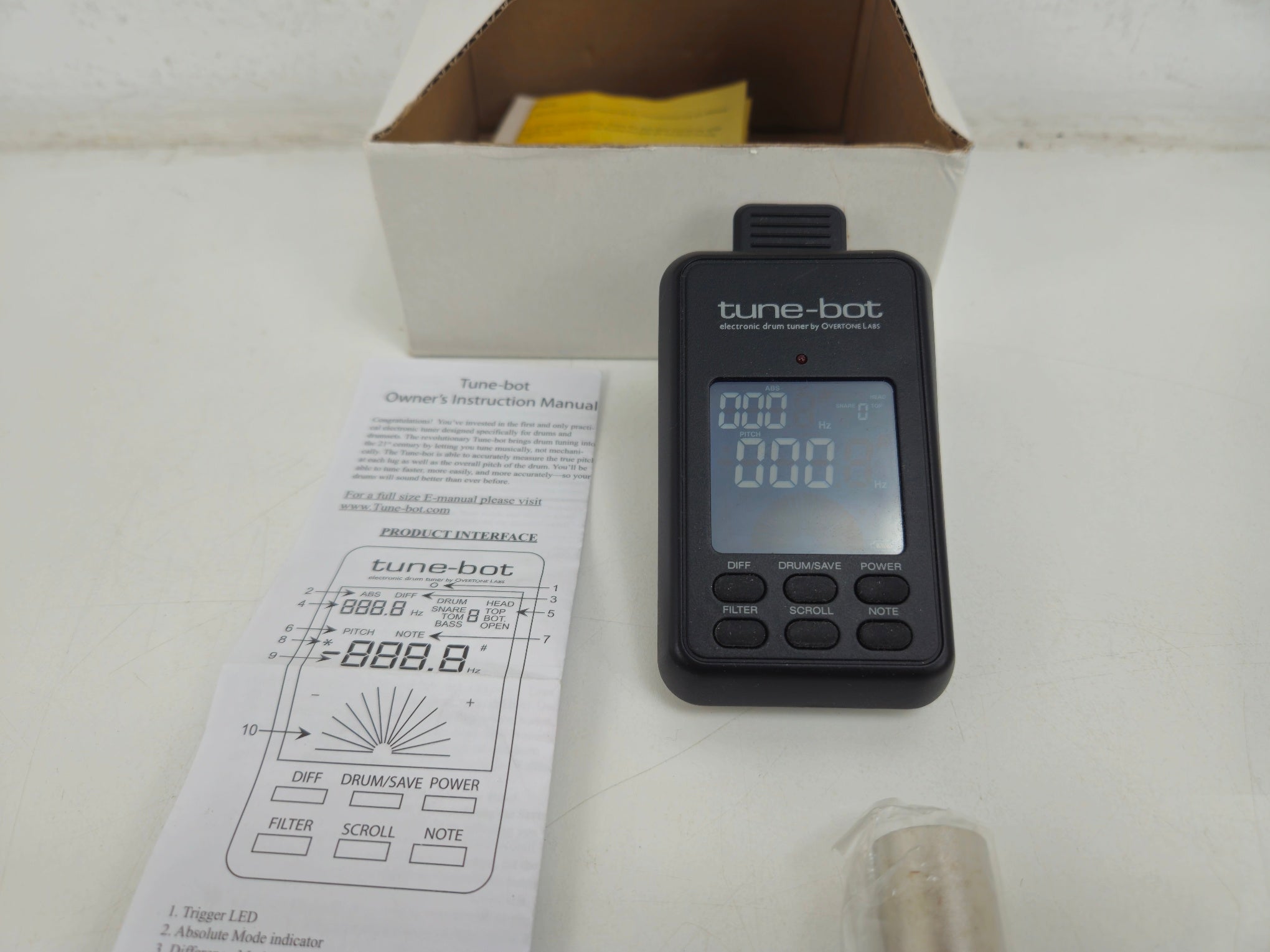 Overtone Labs - Tun-Bot Digital Drum Tuner