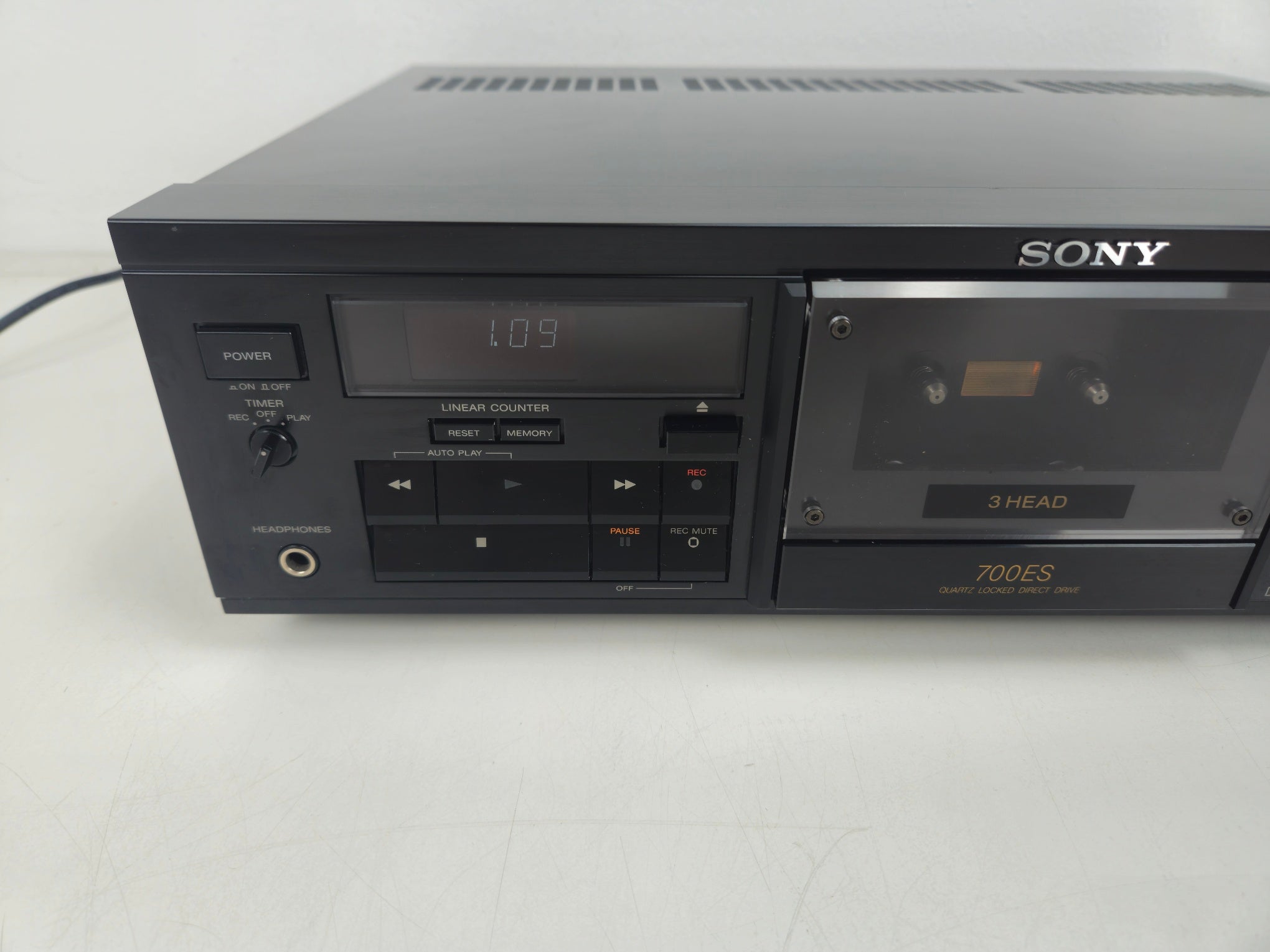 Sony - K700 ES - Stereo Cassette Deck - ES-Series - Serviced (New Belts)
