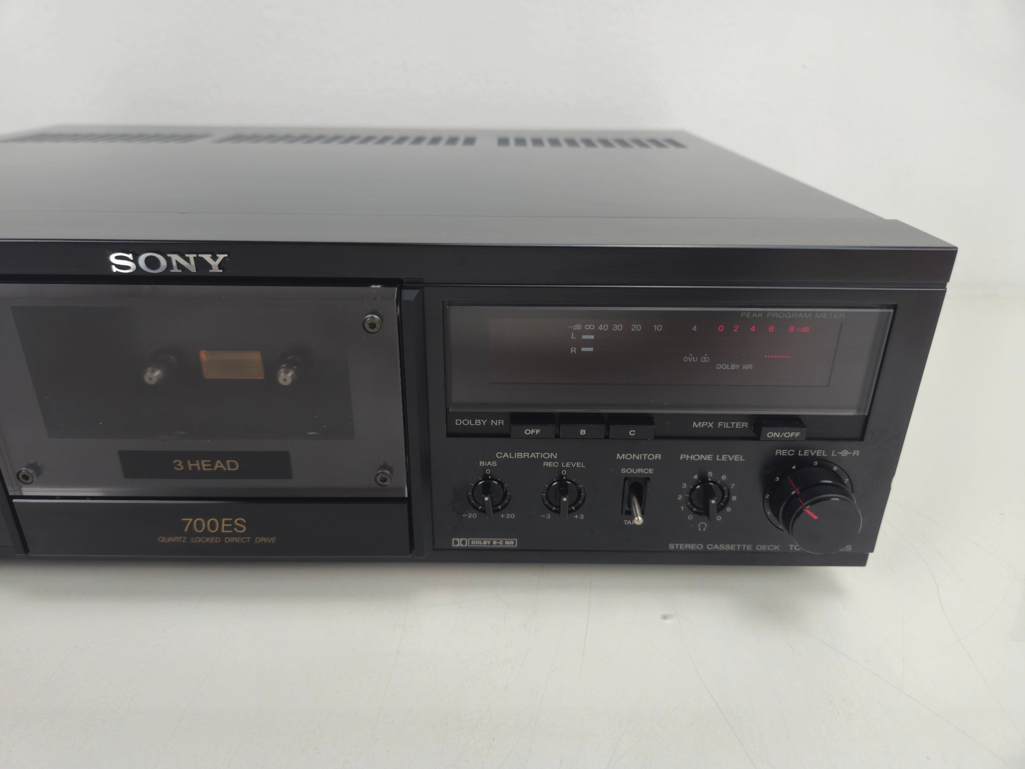 Sony - K700 ES - Stereo Cassette Deck - ES-Series - Serviced (New Belts)