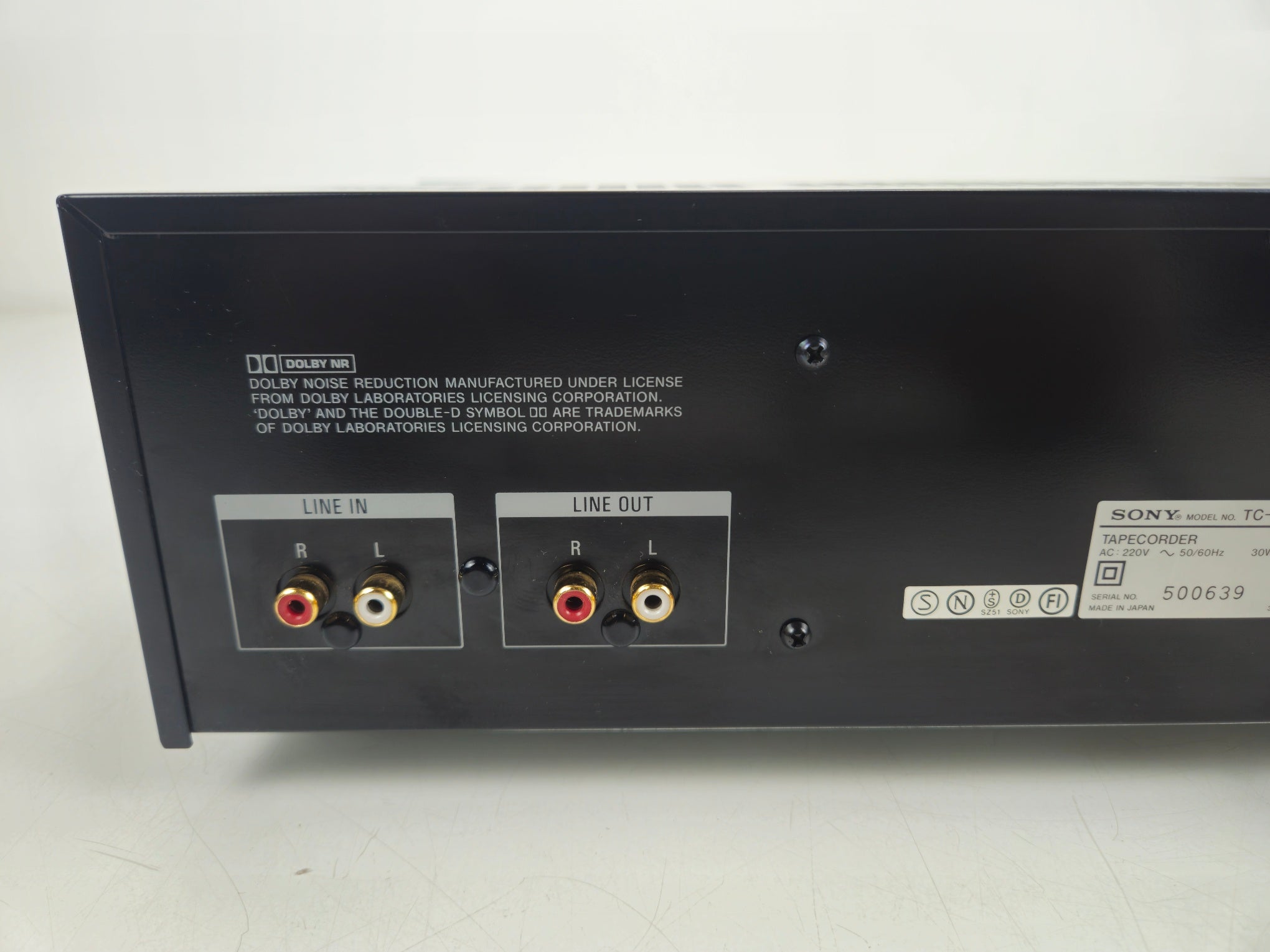 Sony - K700 ES - Stereo Cassette Deck - ES-Series - Serviced (New Belts)