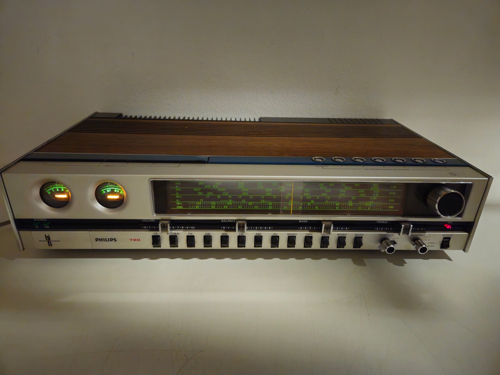 Philips - RH720 - Hi-Fi Tuner Amplifier - Receiver