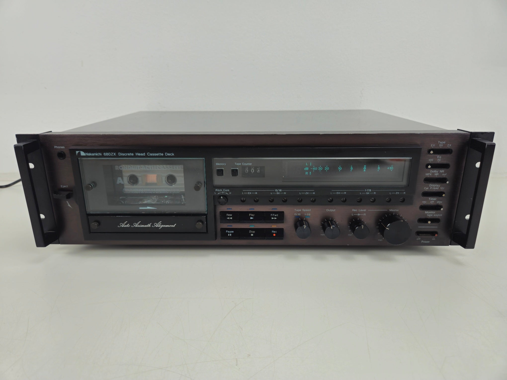 Nakamichi - 680ZX - Stereo Cassette Deck - Incl 90m Metal tape - Fully Serviced
