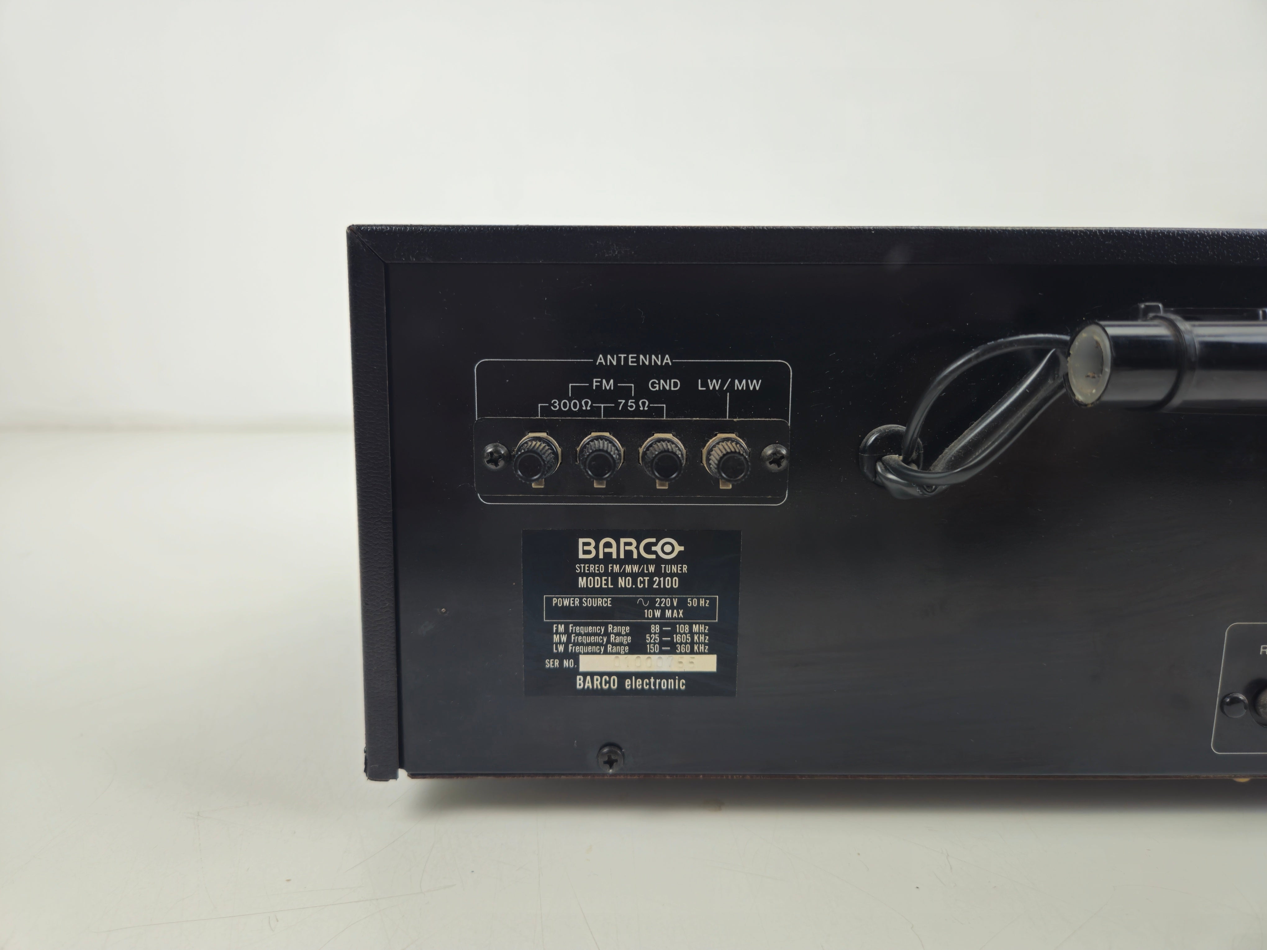 Barco - CT2100 - Stereo FM/MW/LW Tuner