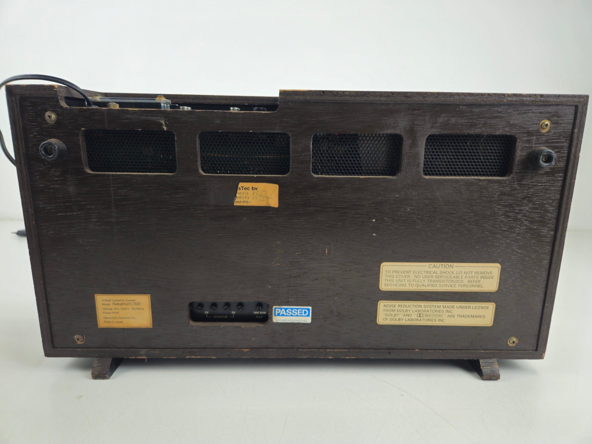 Nakamichi - 700 - 3-Head Cassette Deck - Serviced (New Belts)