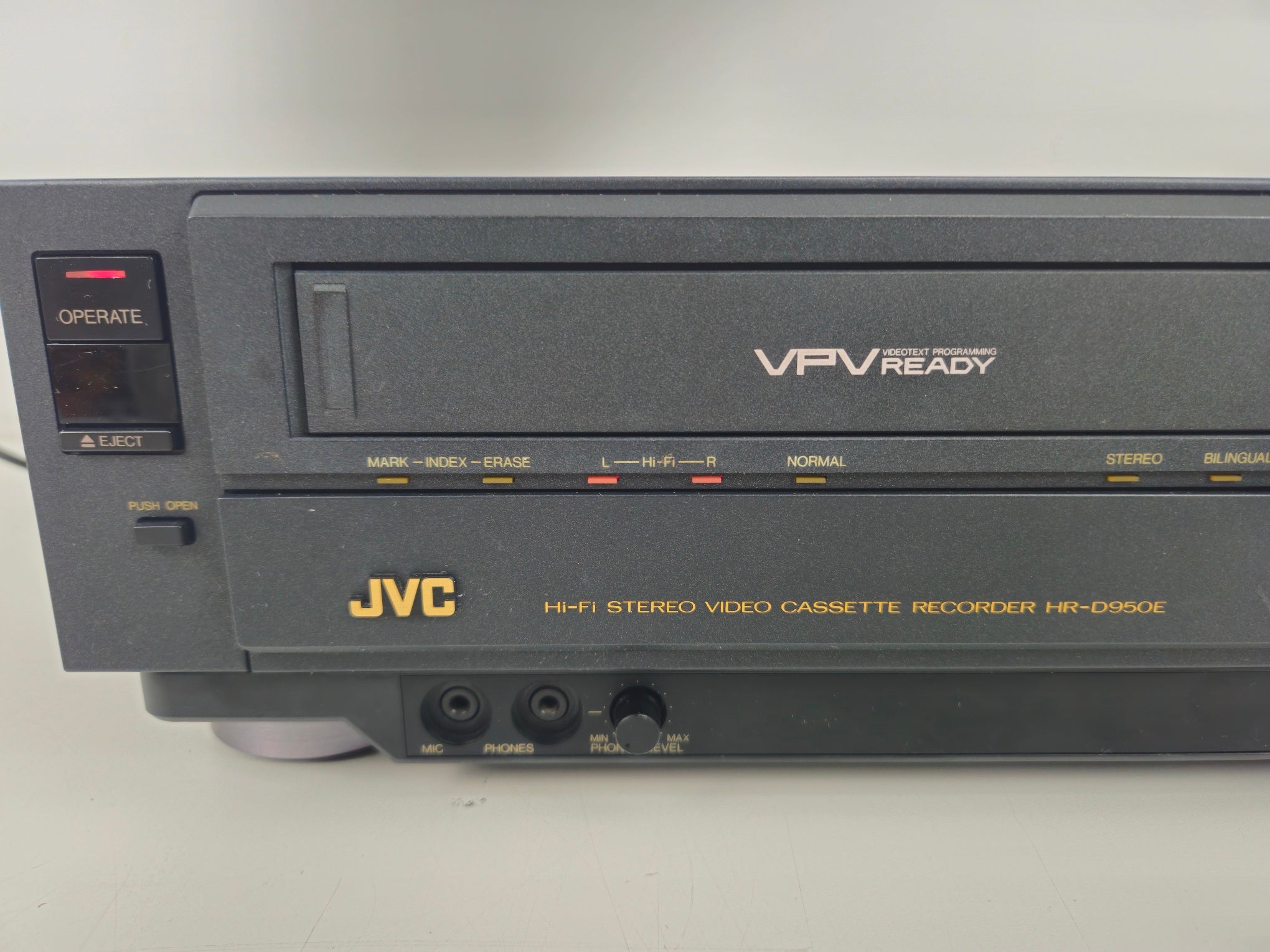 JVC - HR-D950E - Stereo Video Cassette Recorder - Recapped