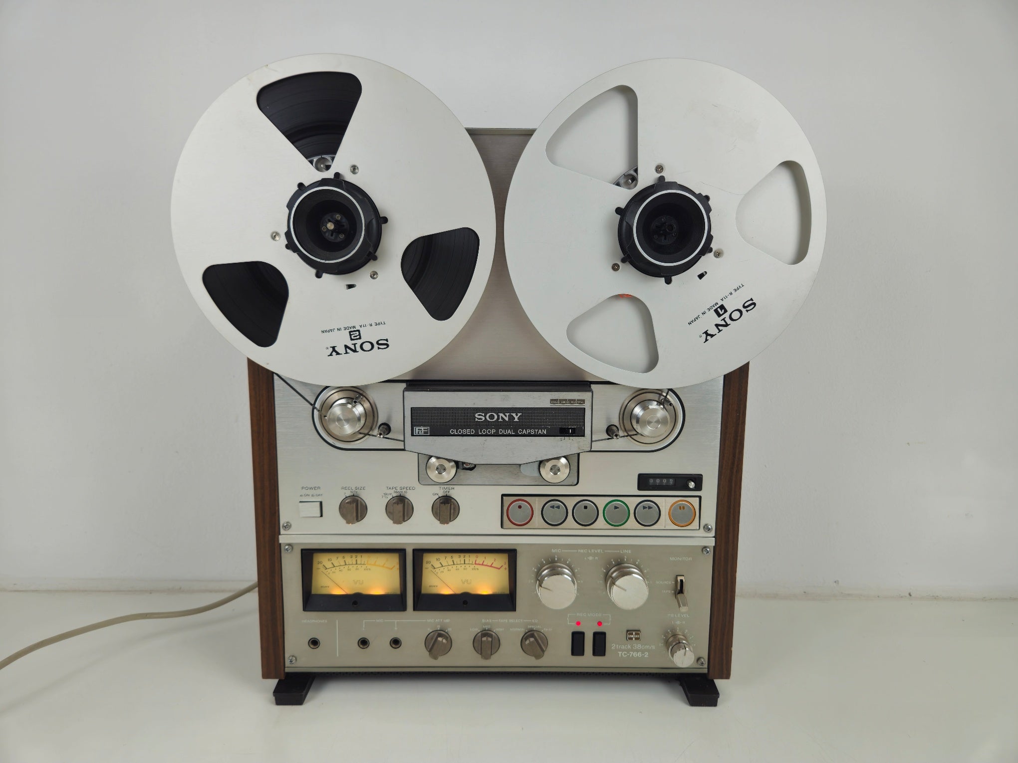 Sony - TC-766-2 - Stereo Tape Deck - Serviced (New Belts/Recapped)