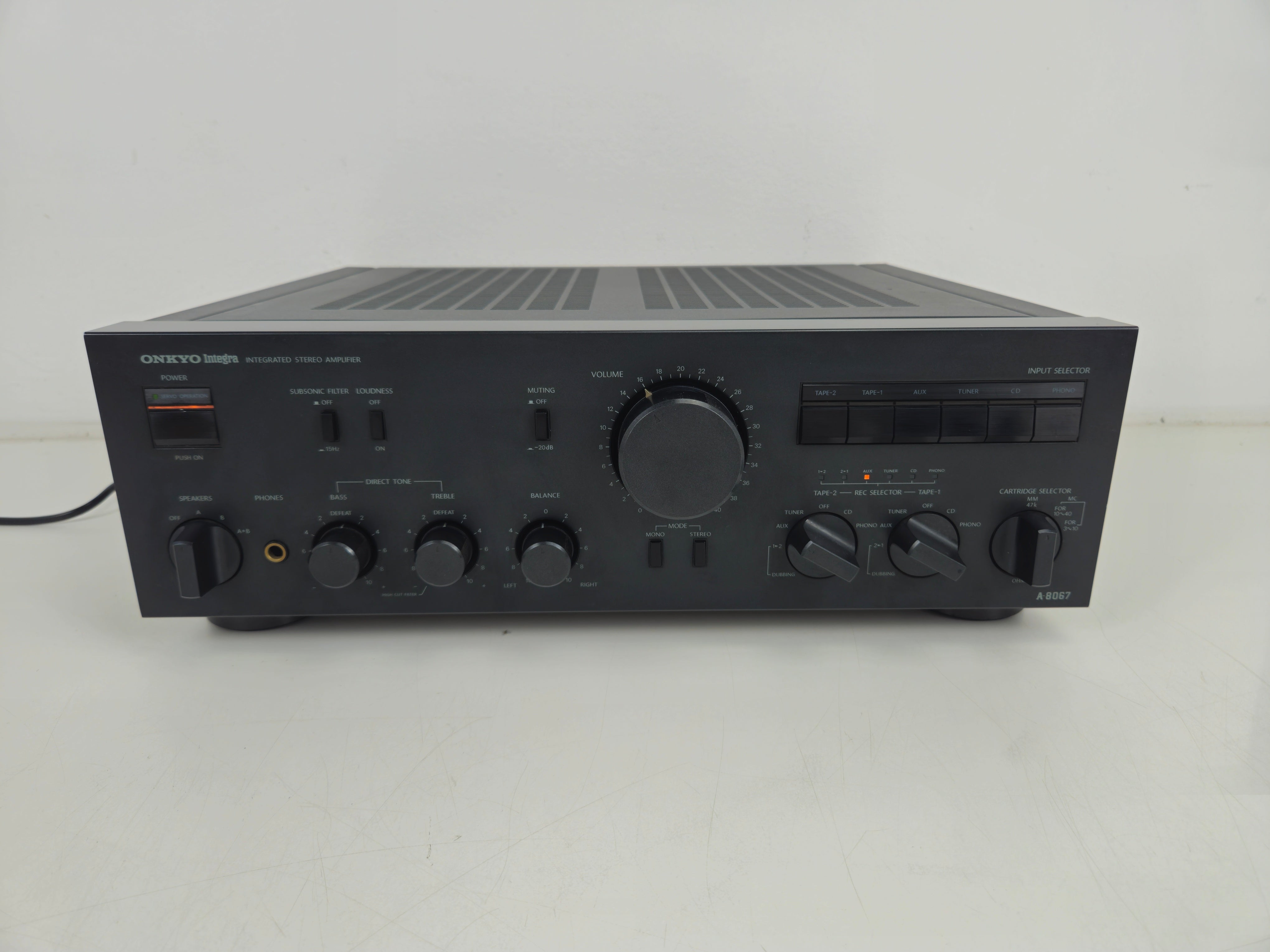 Onkyo - A-8067 - Integrated Stereo Amplifier - Mint - Serviced (Caps Replaced)