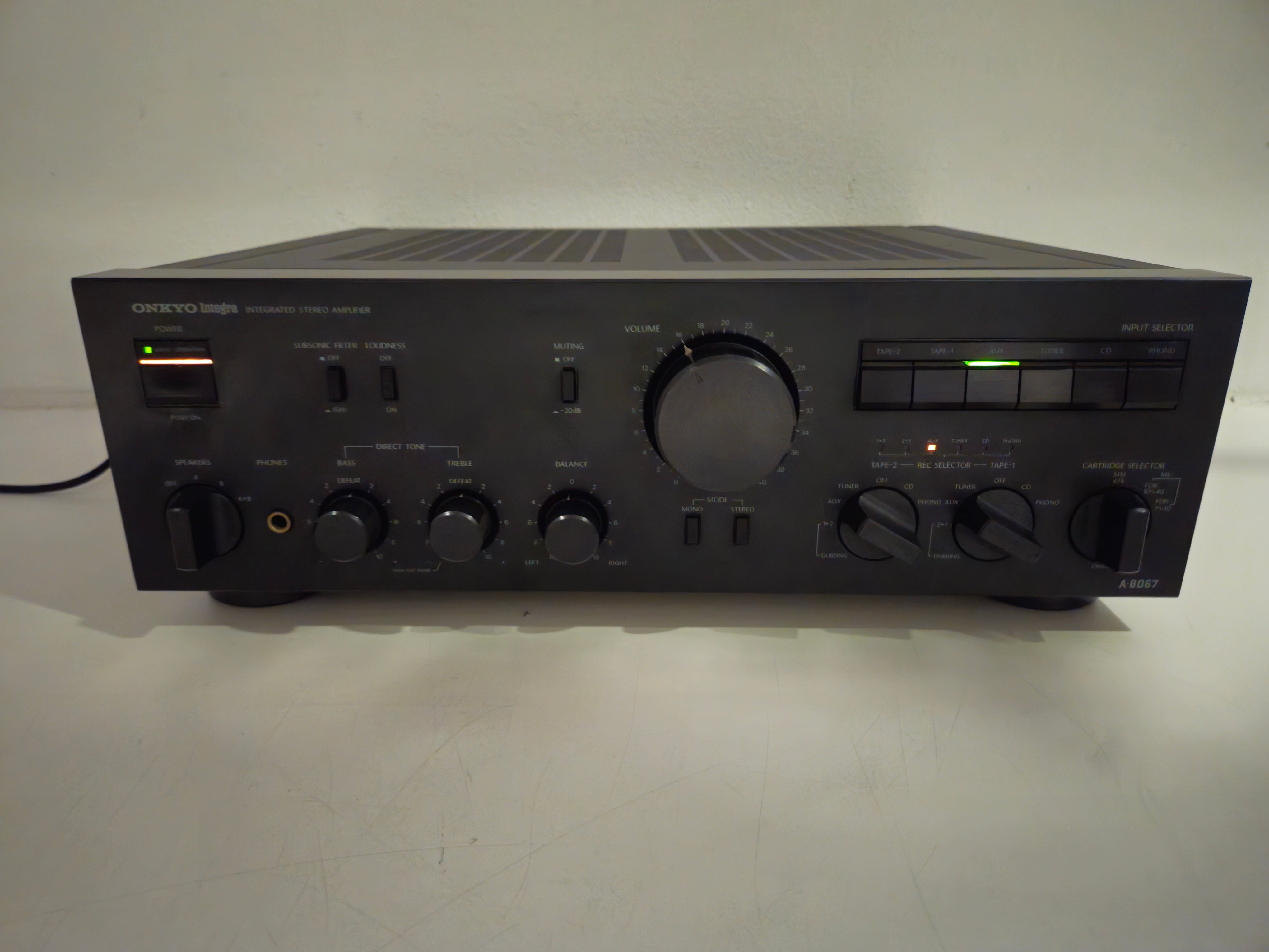 Onkyo - A-8067 - Integrated Stereo Amplifier - Mint - Serviced (Caps Replaced)