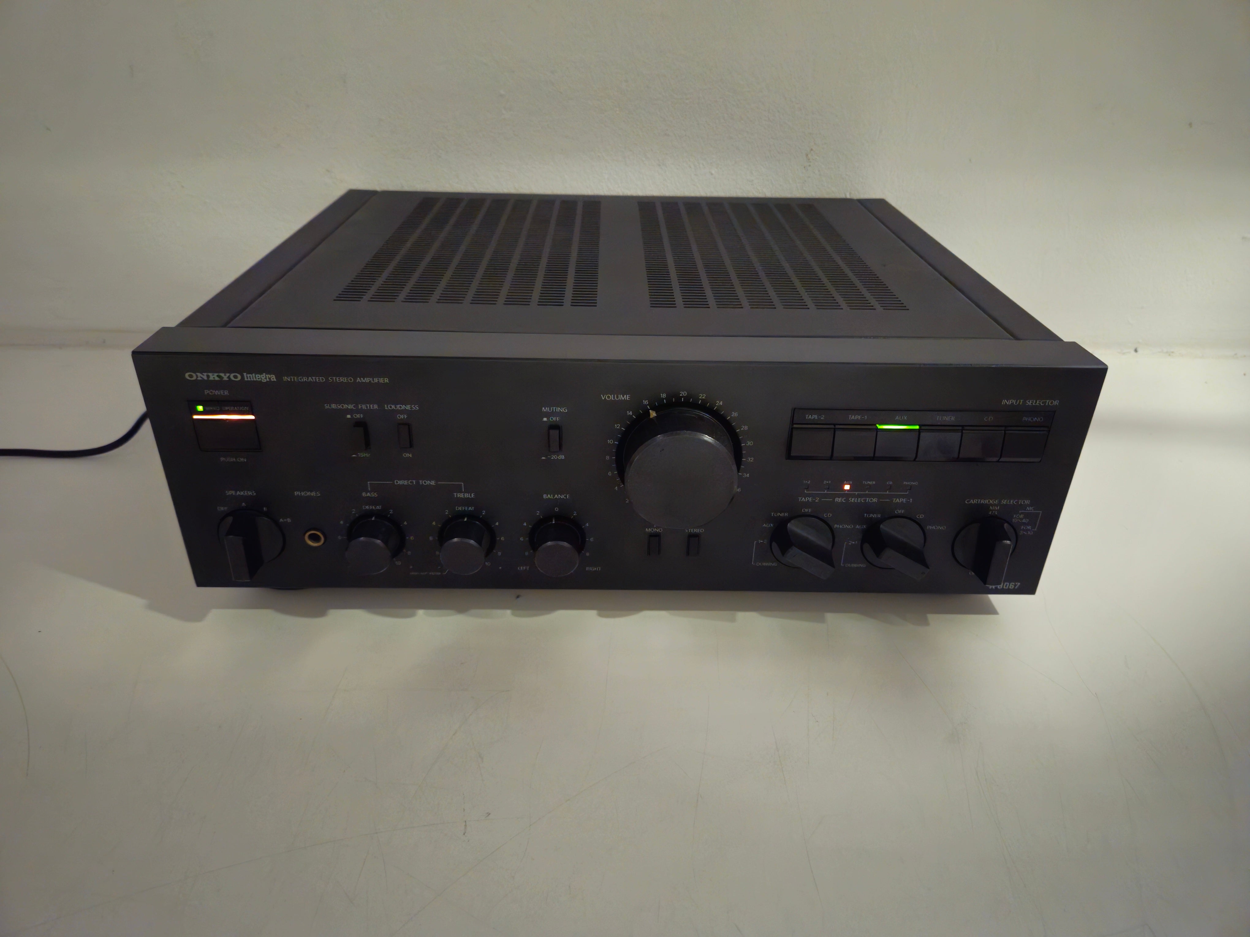 Onkyo - A-8067 - Integrated Stereo Amplifier - Mint - Serviced (Caps Replaced)