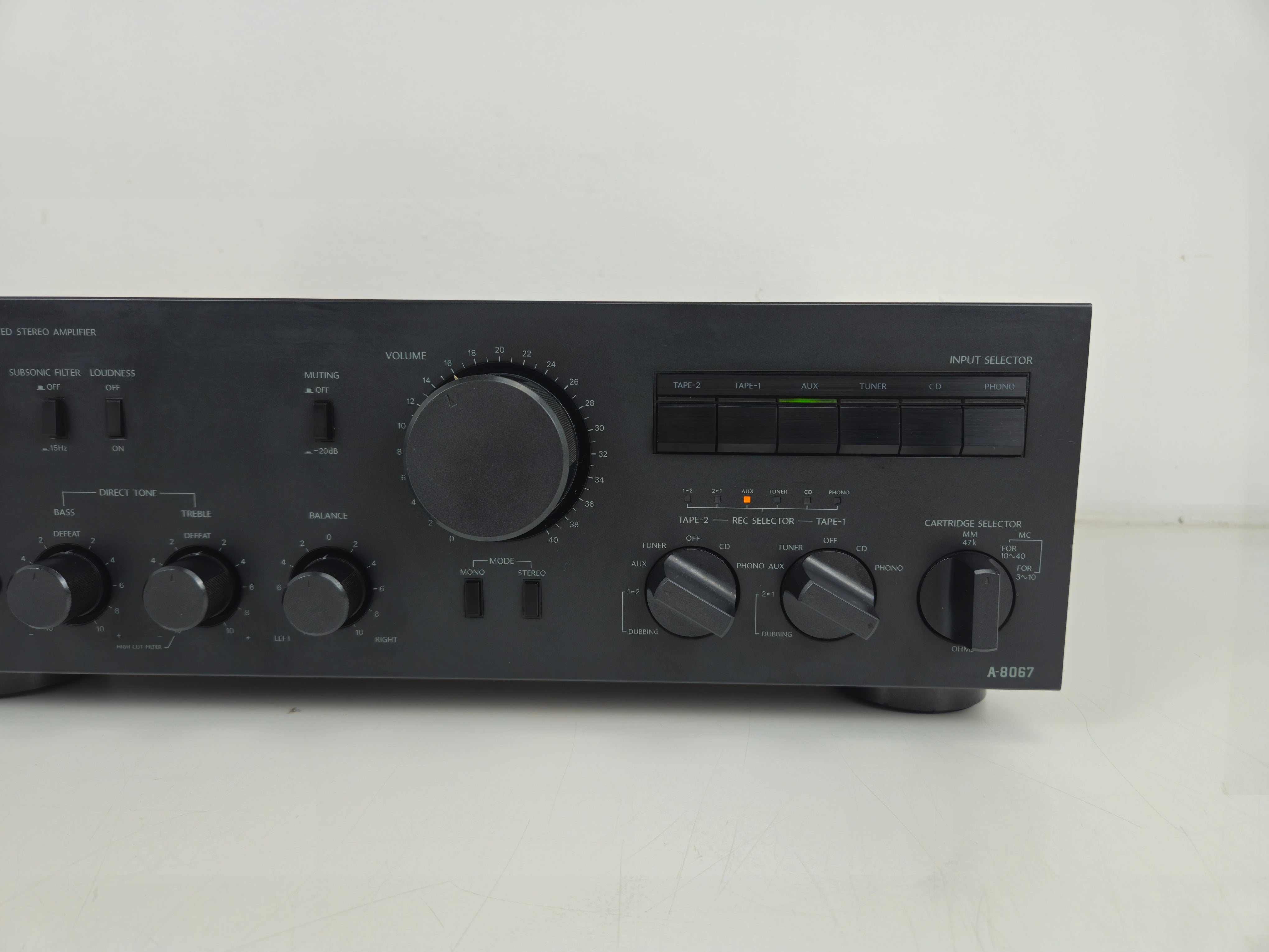 Onkyo - A-8067 - Integrated Stereo Amplifier - Mint - Serviced (Caps Replaced)