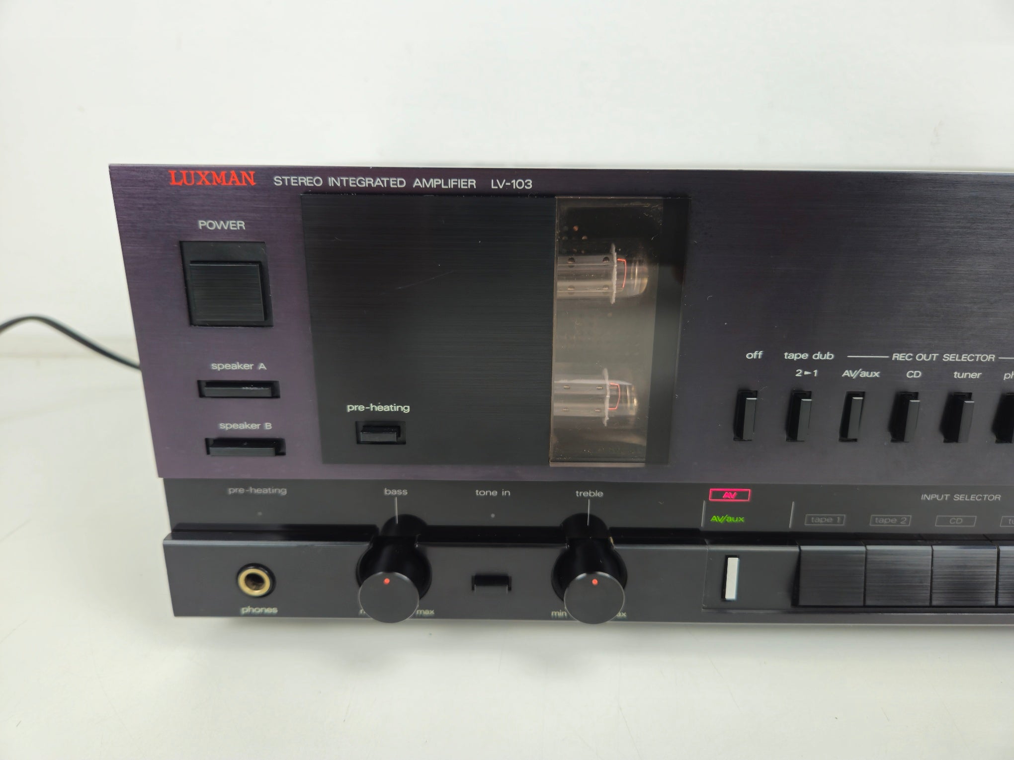 Luxman - LV-103 - Stereo Integrated Tube Amplifier - Serviced (Repaired)