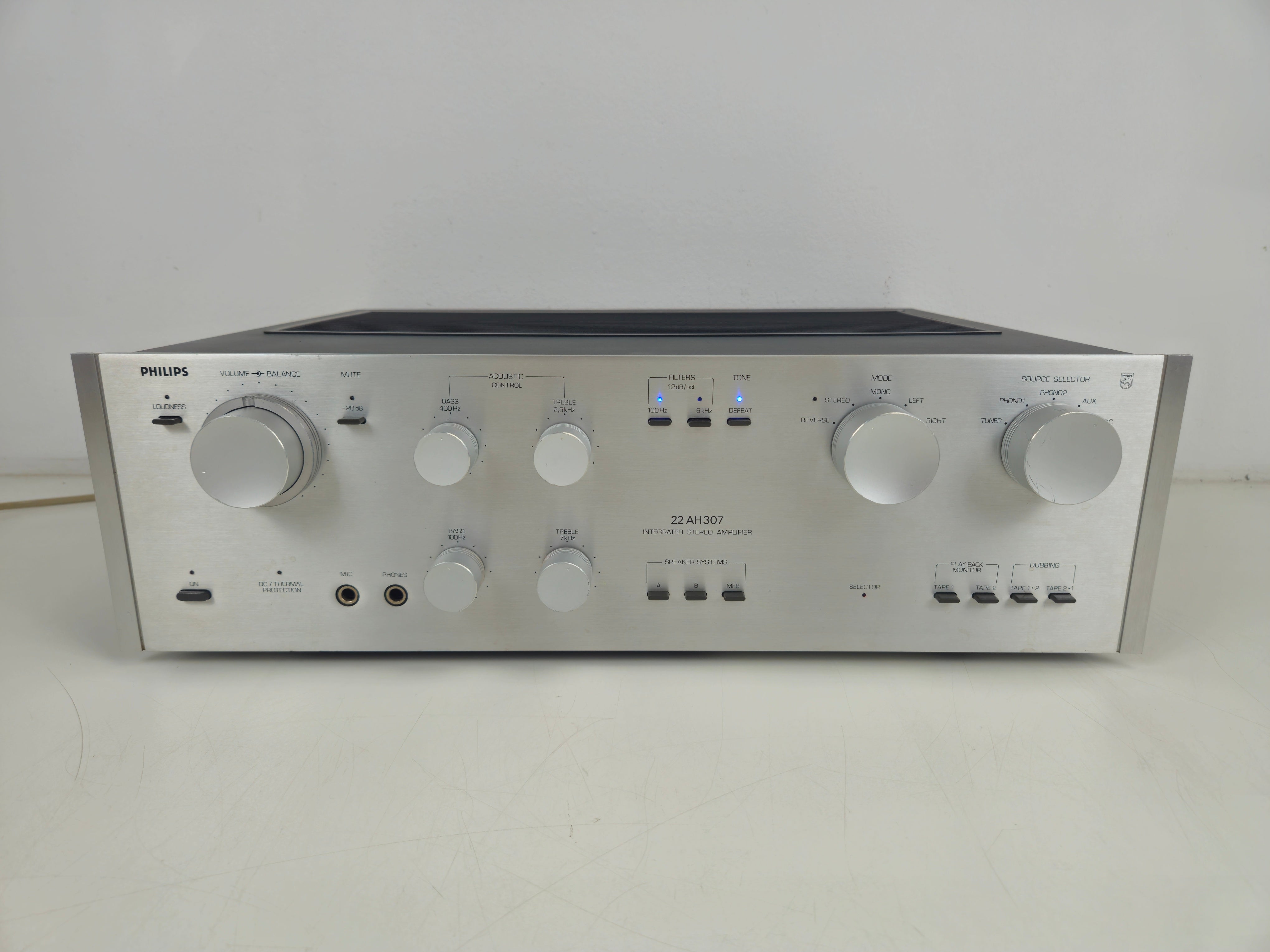 Philips - 22 AH307 - Integrated Stereo Amplifier - Mint condition