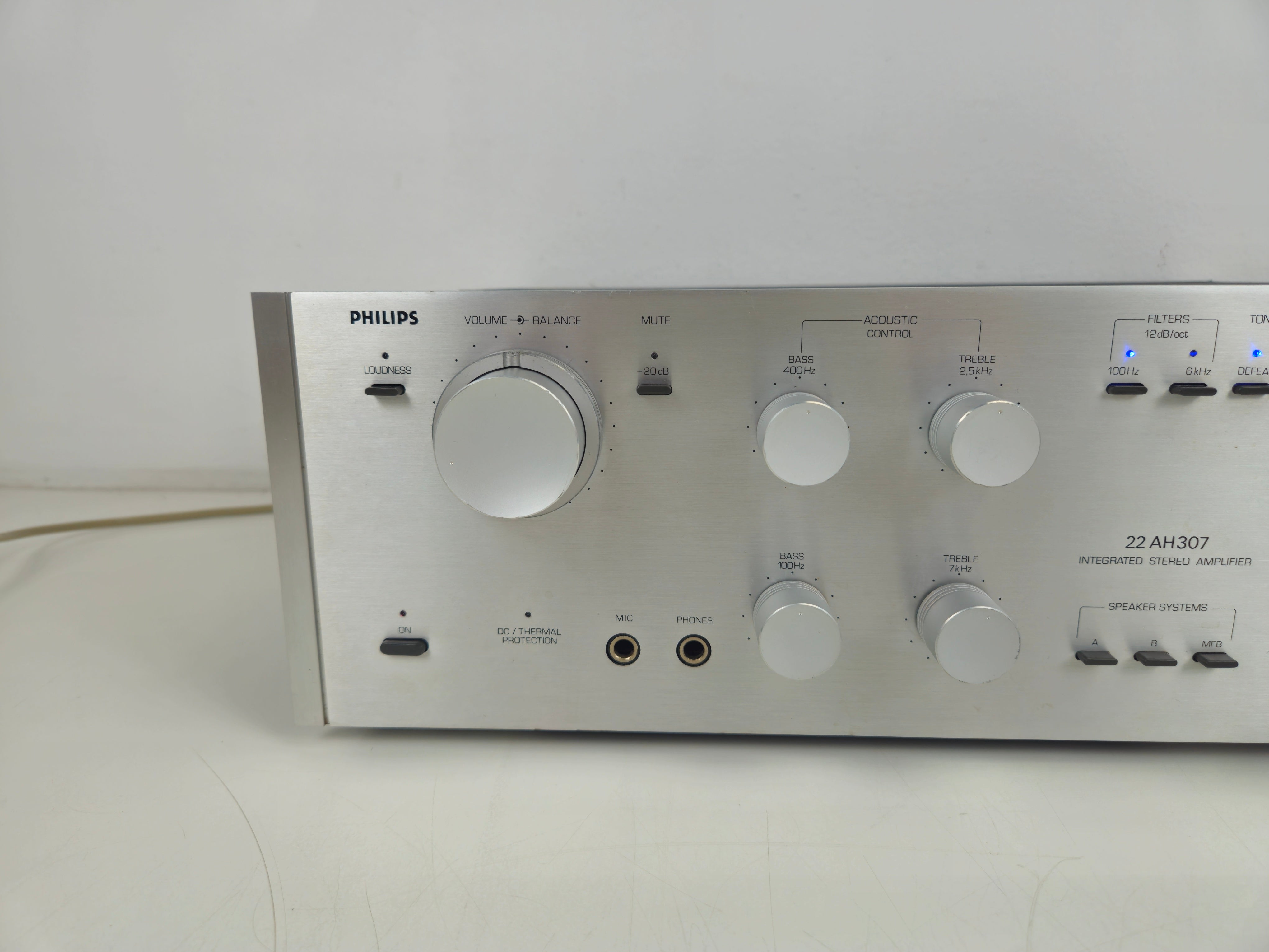 Philips - 22 AH307 - Integrated Stereo Amplifier - Mint condition
