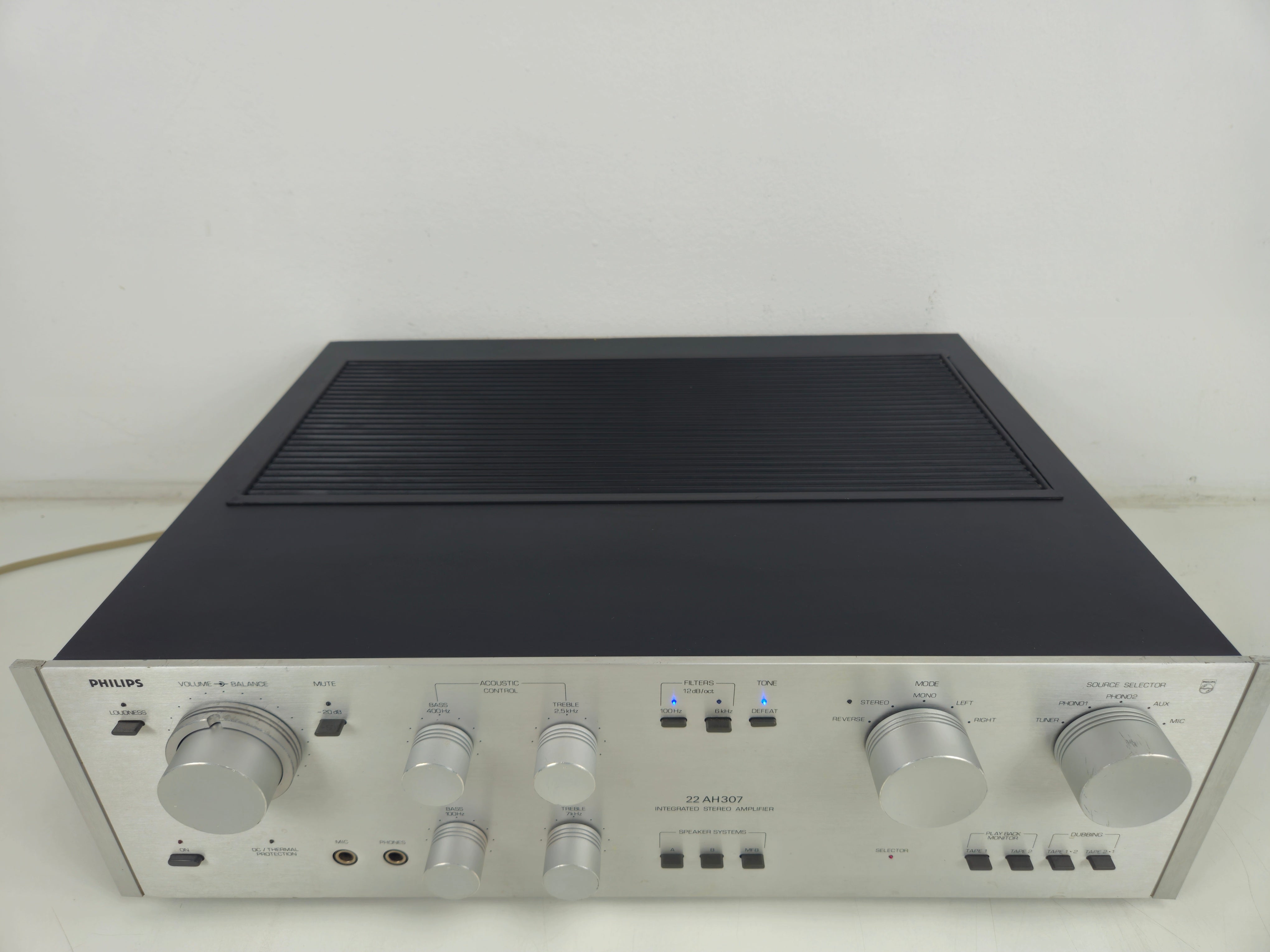 Philips - 22 AH307 - Integrated Stereo Amplifier - Mint condition