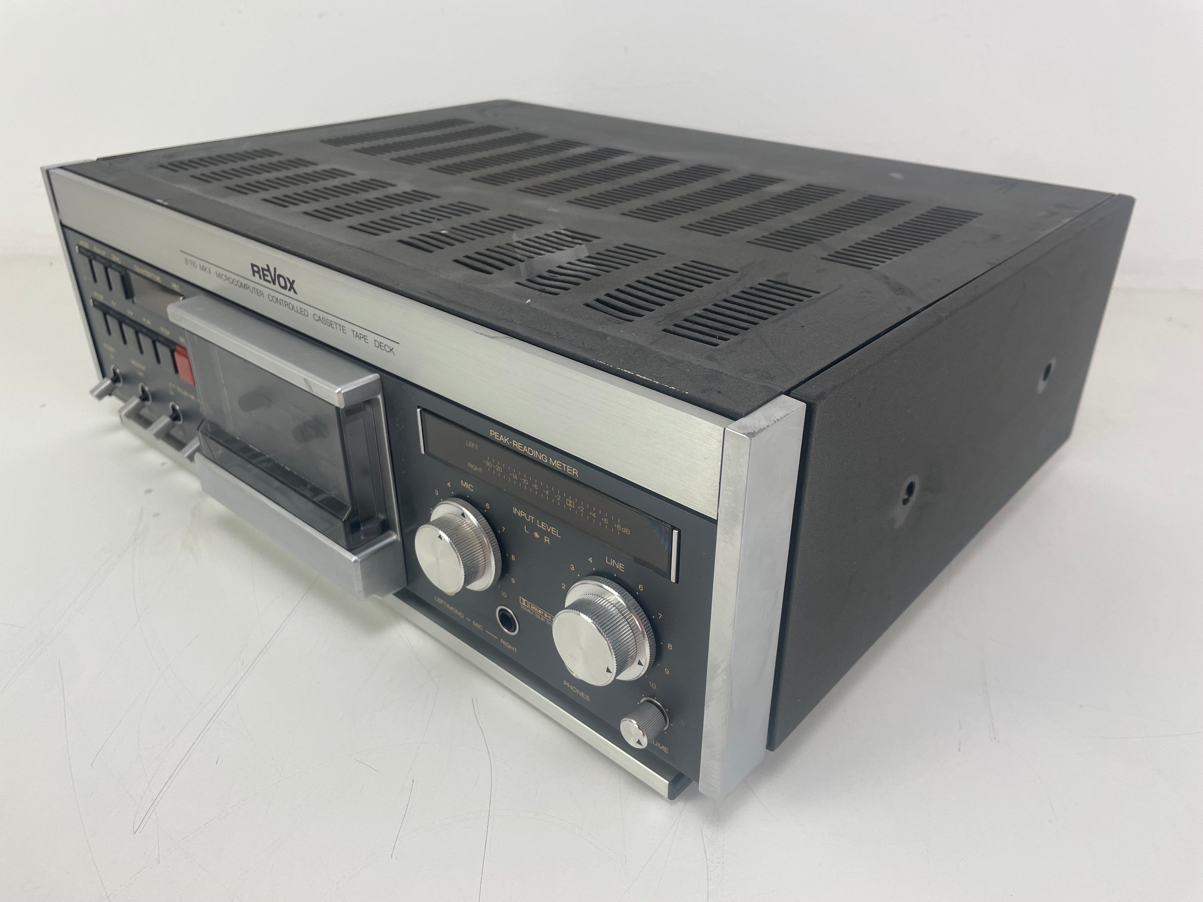 Revox - B710 MK2 - Cassettedeck