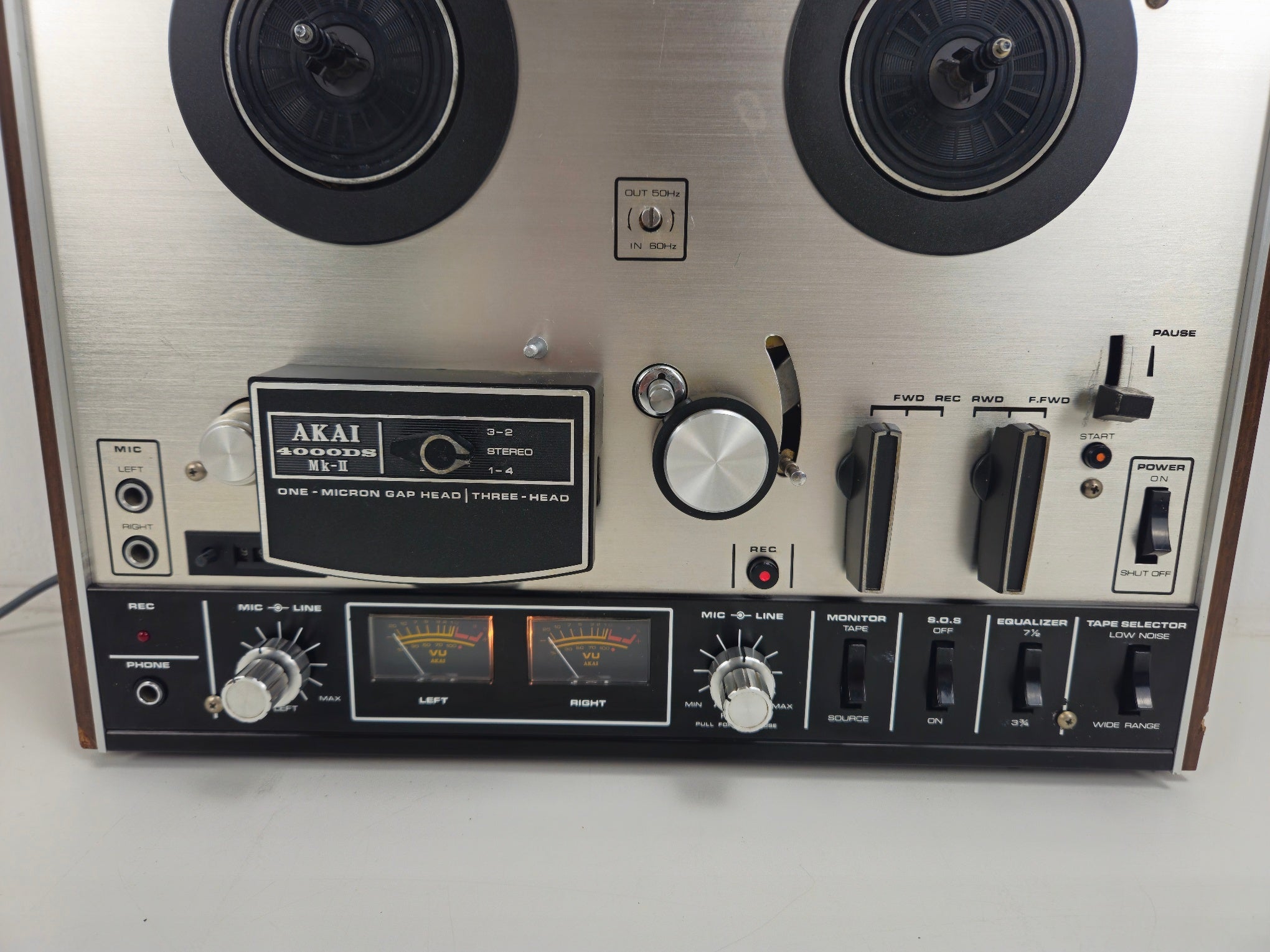 Akai - 4000DS - Stereo Reel to Reel Tape Recorder - Serviced (transistors)