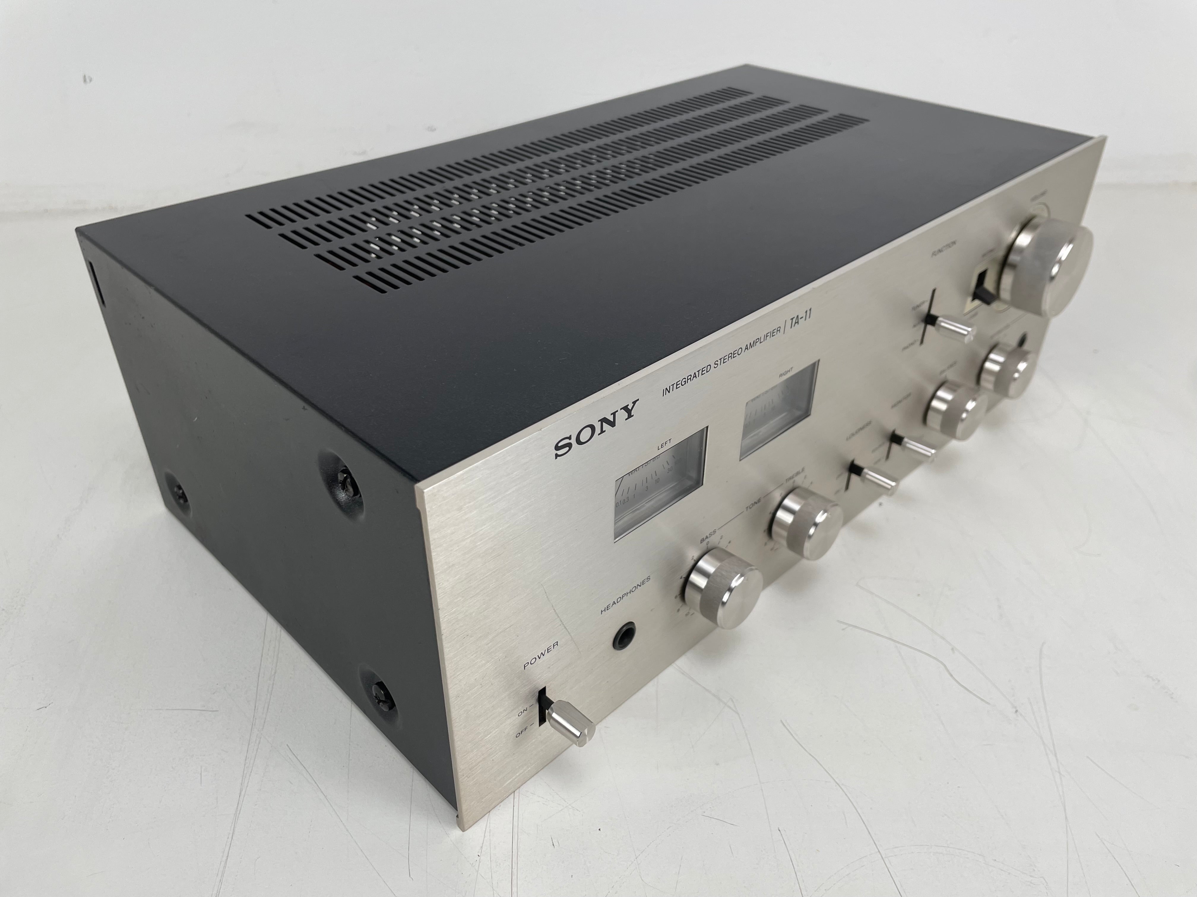 Sony - TA-11 - Stereo Integrated Amplifier - Serviced (Replacement/Cleaned)