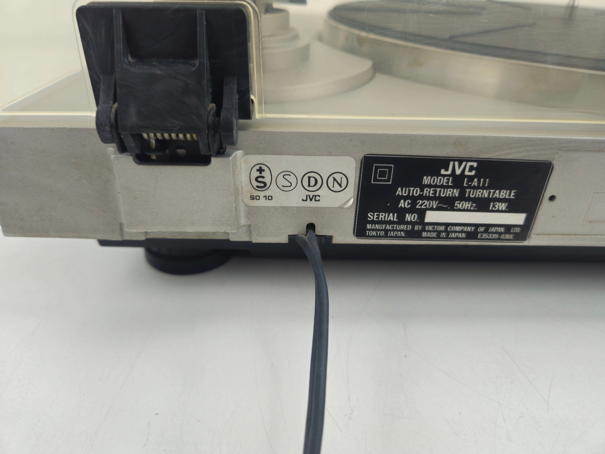 JVC - L-A11 - Auto Return Turntable - New Belt