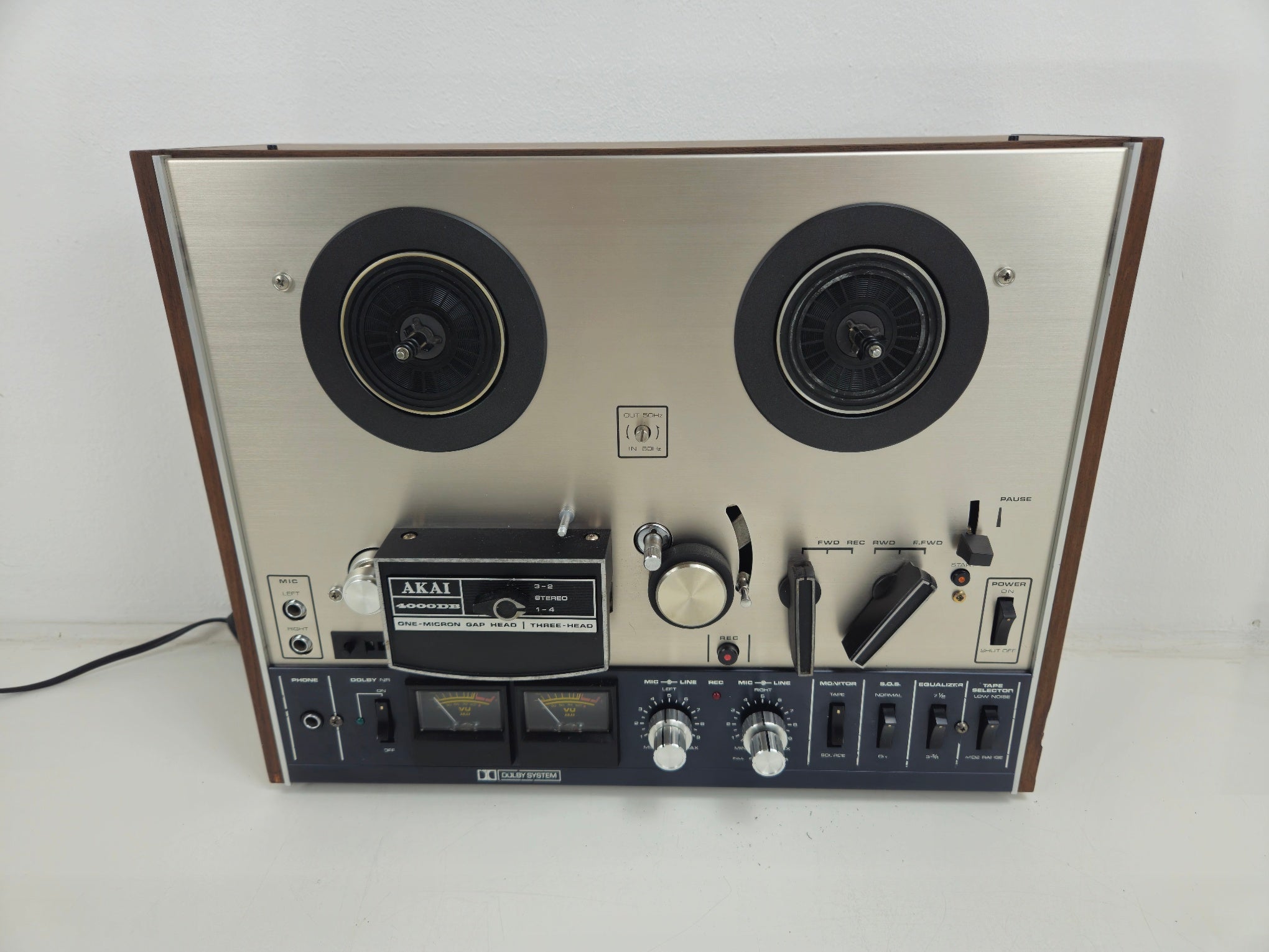 Akai - 4000DB - Stereo Reel to Reel Tape Recorder - Serviced (transistors)