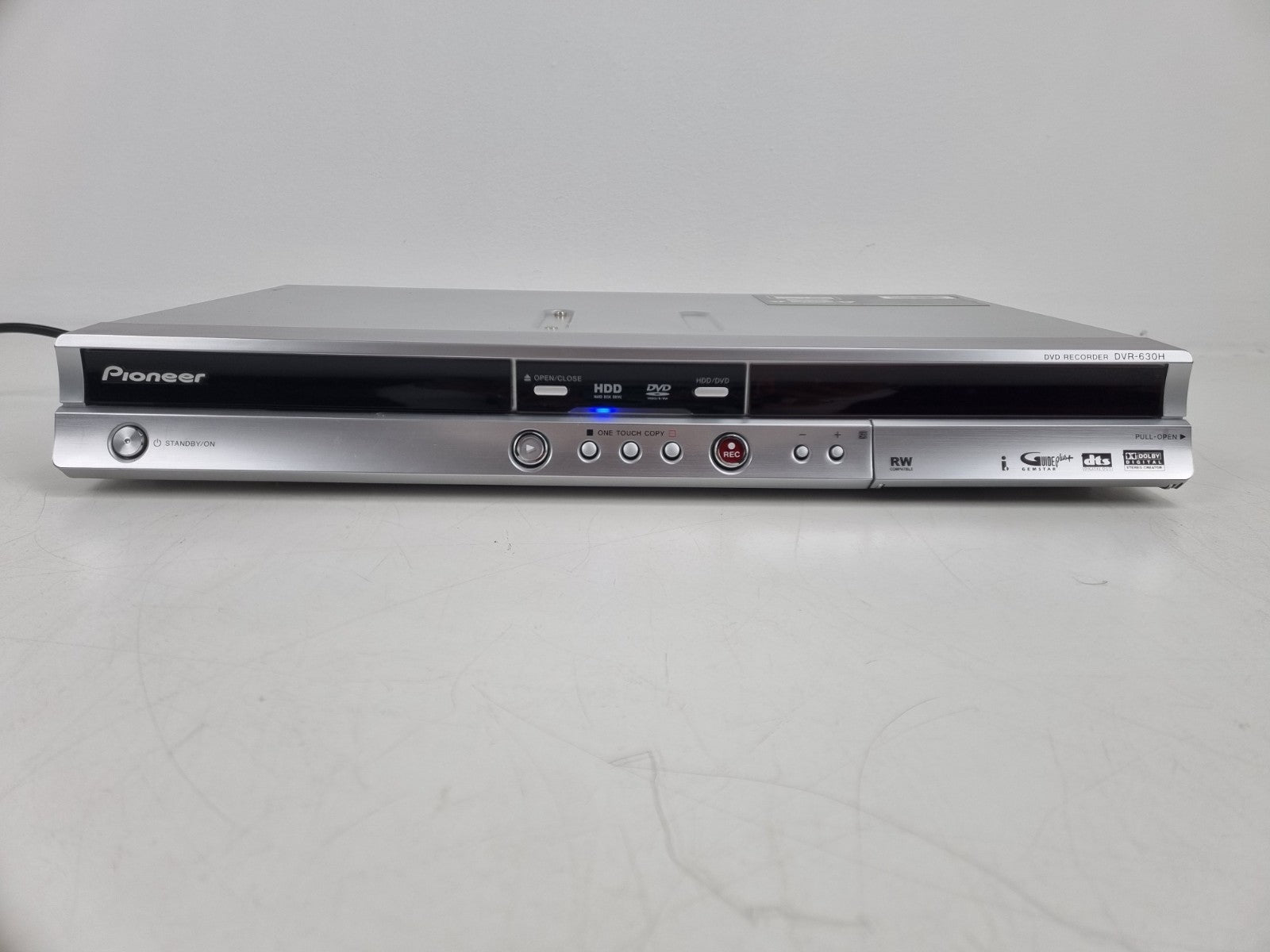 Pioneer DVR-630H-S dvd-recorder - Inclusief handleiding en afstandsbediening
