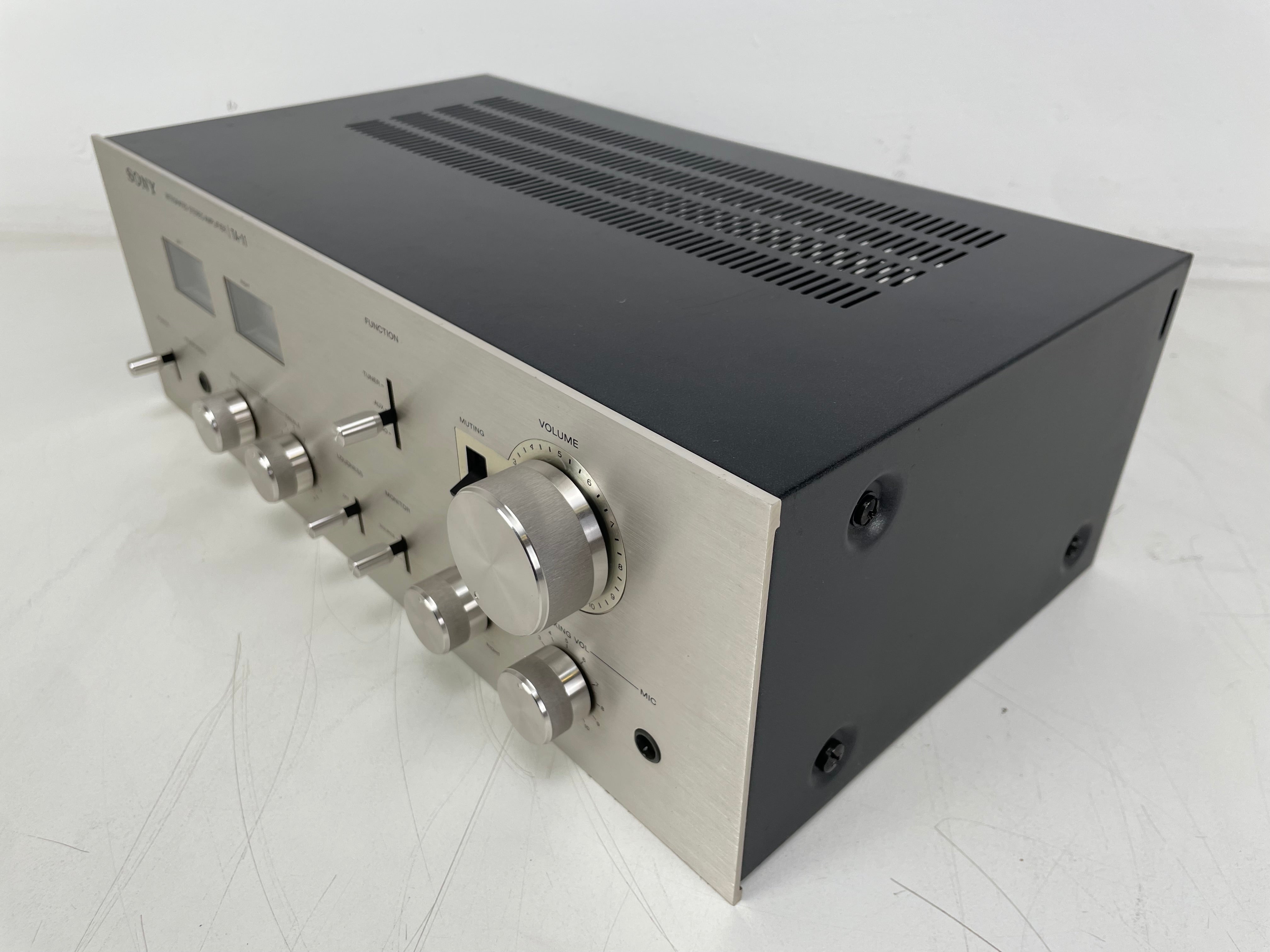 Sony - TA-11 - Stereo Integrated Amplifier - Serviced (Replacement/Cleaned)