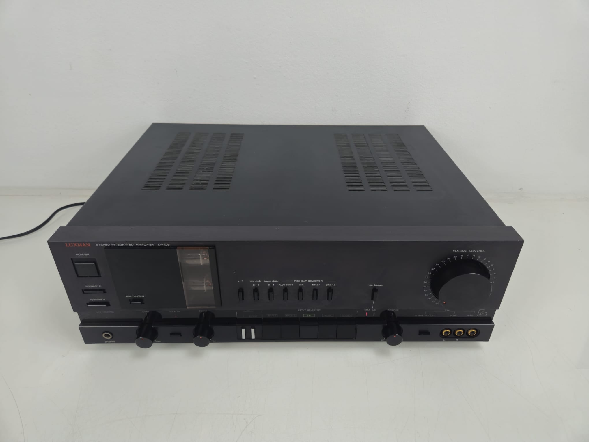 Philips - N4420 - Stereo reel to reel - Dust cover - New belts  - Build in speaker