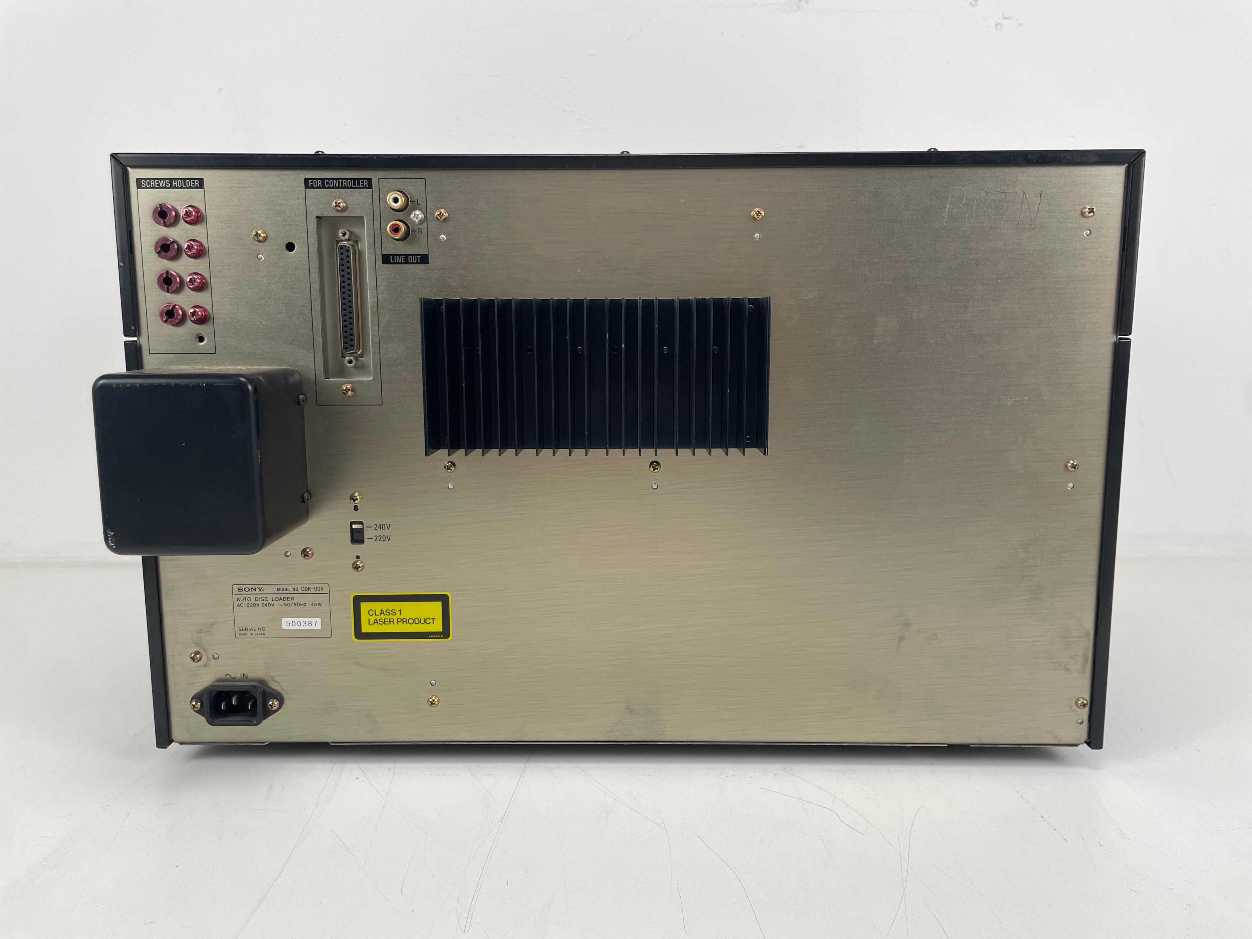 Sony - CDK-006 - Auto Disc Loader - As Is (Missing Part)