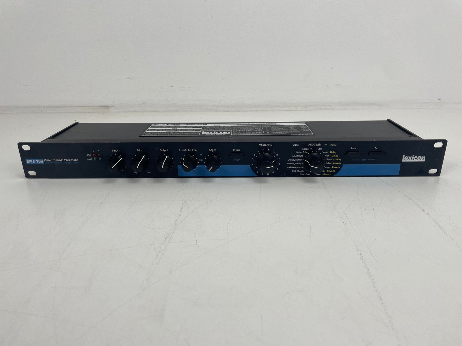 Lexicon MPX100 Effects Processor – AS IS