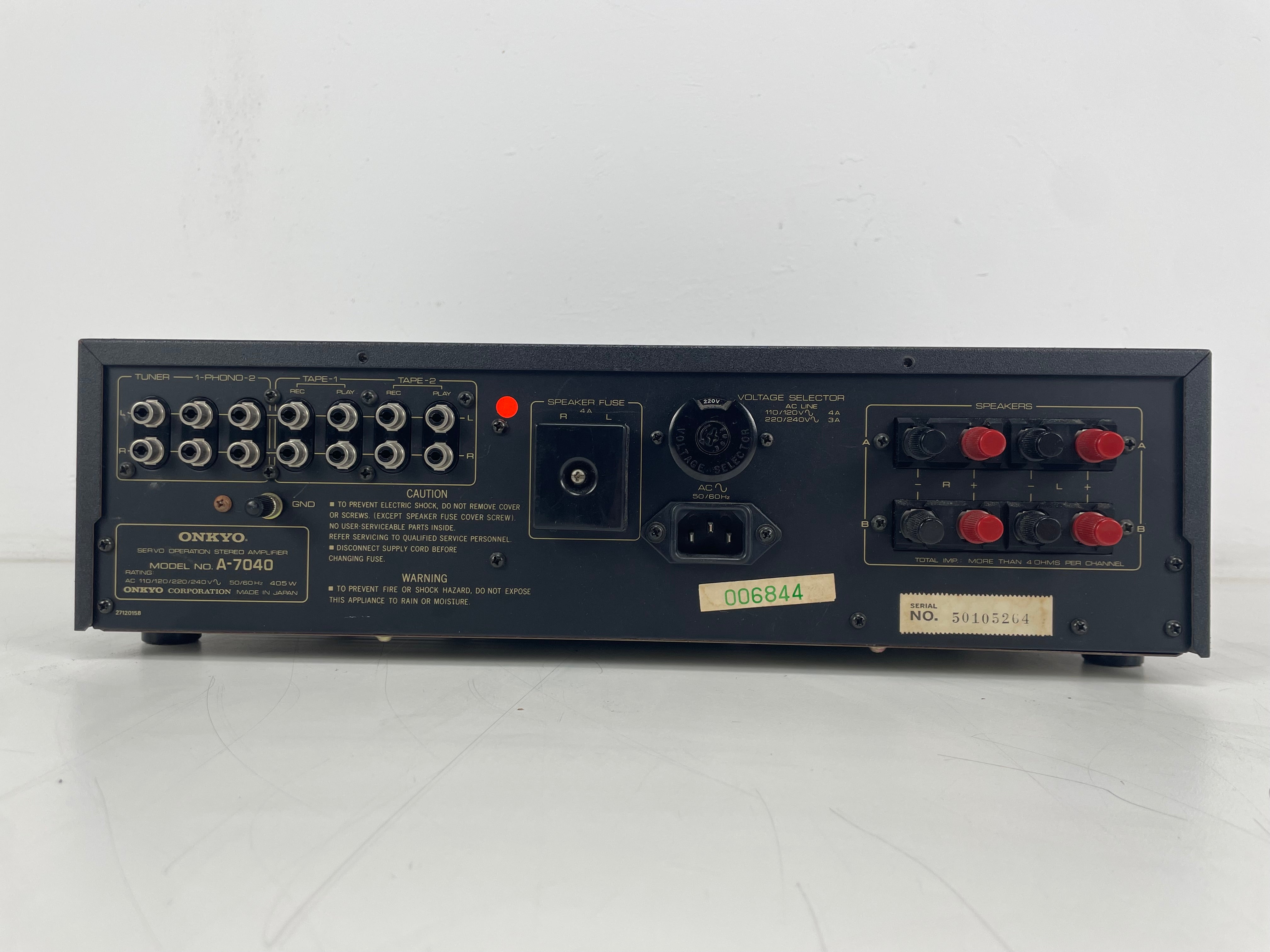 Onkyo - A-7040 - Integrated Stereo Amplifier