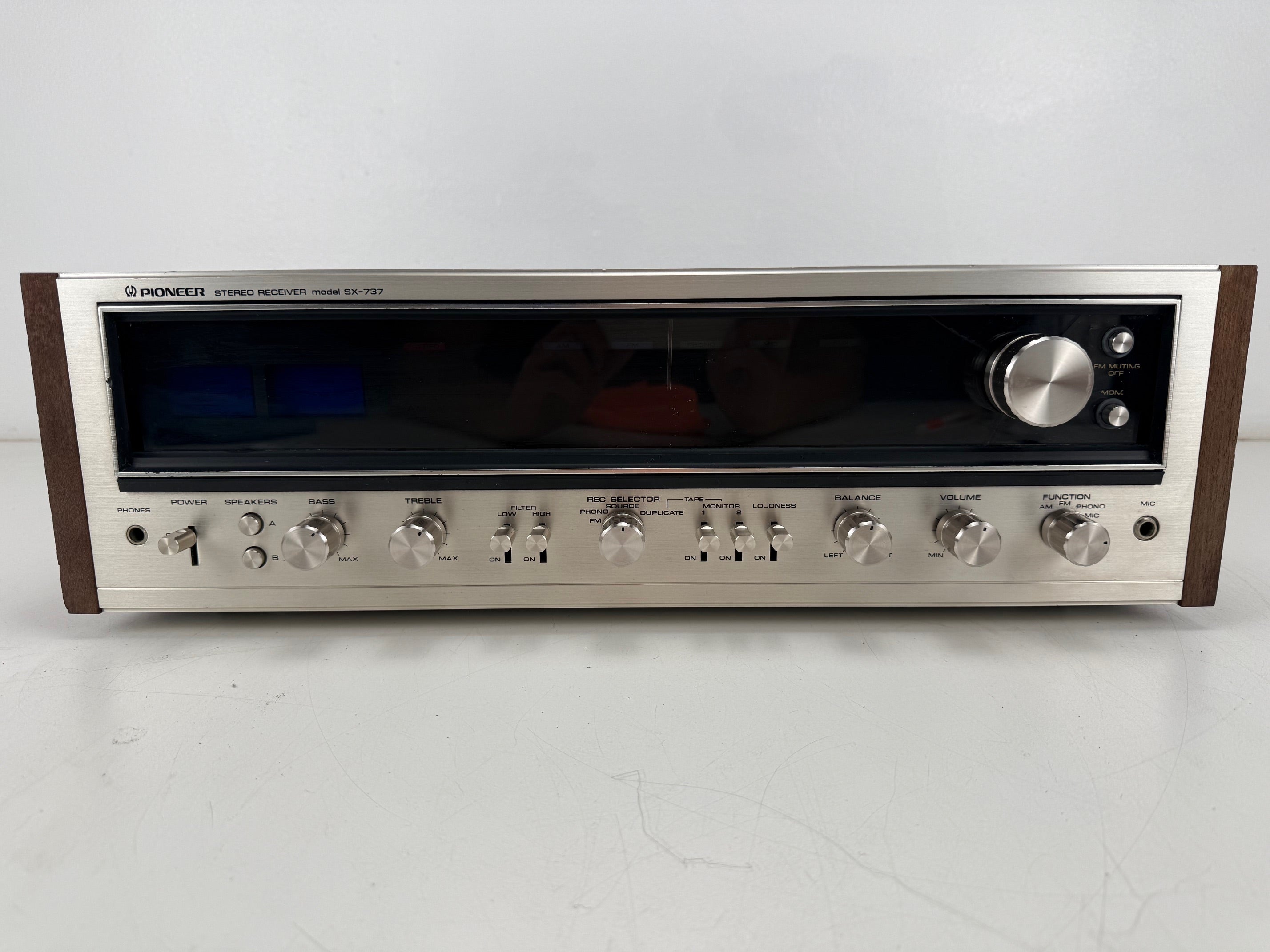 Pioneer SX-737 Stereo Receiver - Recapped