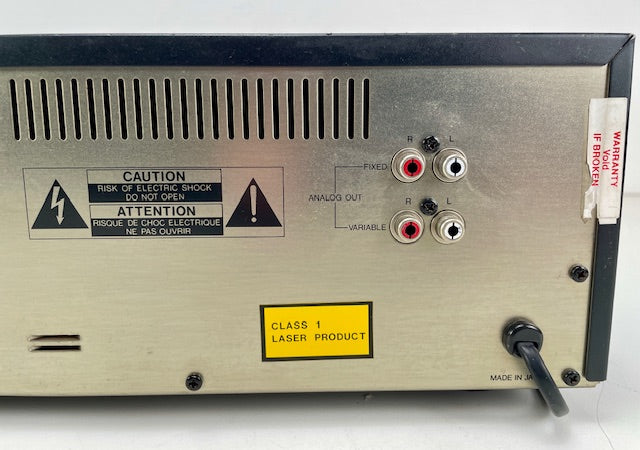 Luxman D-103u Stereo Tube Compact Disc Player - High End