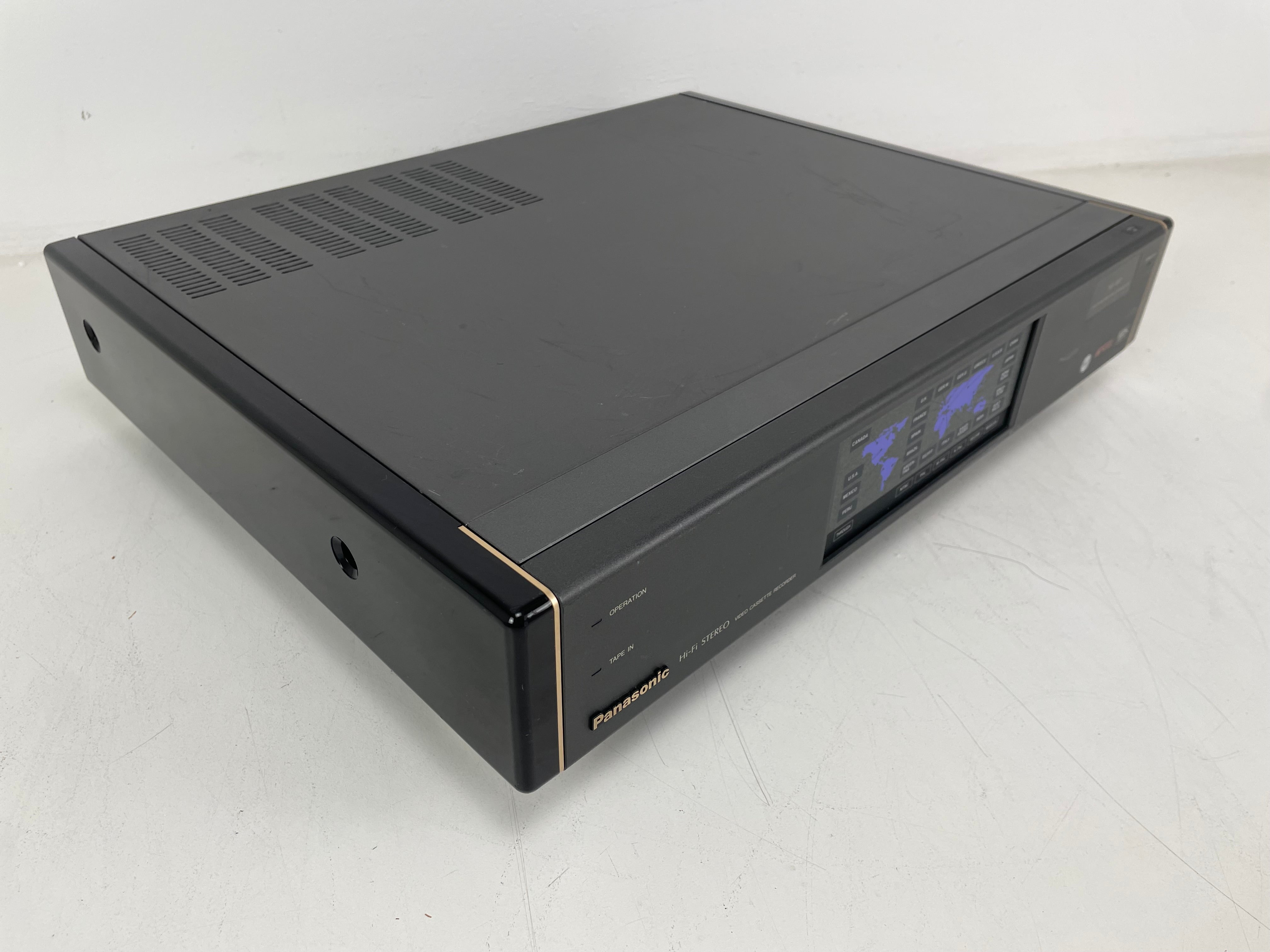 Panasonic – NV-W1E – Worldwide VHS VCR – PAL / SECAM / NTSC – Serviced (Repaired)