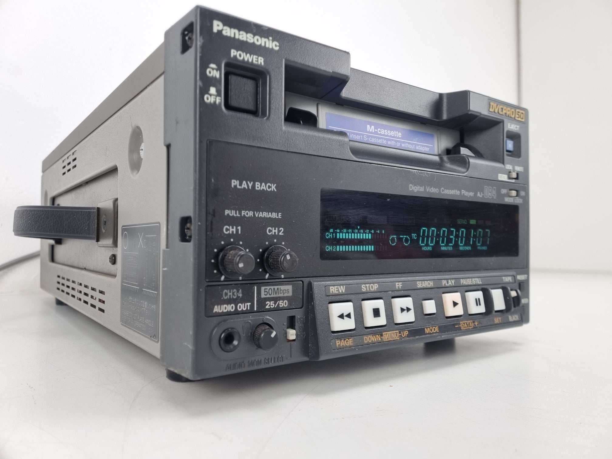 Panasonic AJ-D94 DVCPRO 50 Office Viewer - Volledig onderhouden (nr. 2)