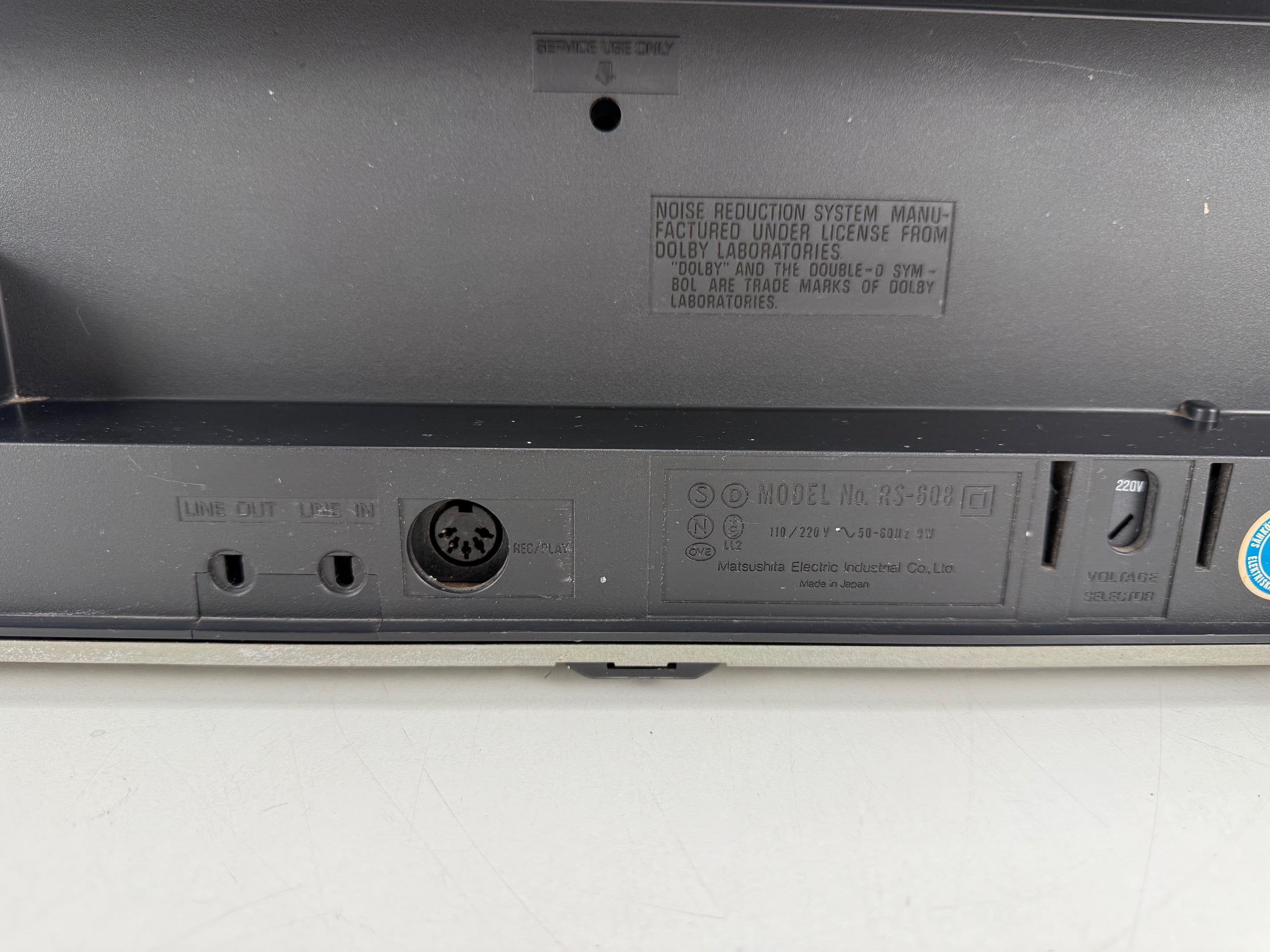 Panasonic RS-608 Stereo Cassette Deck - Serviced