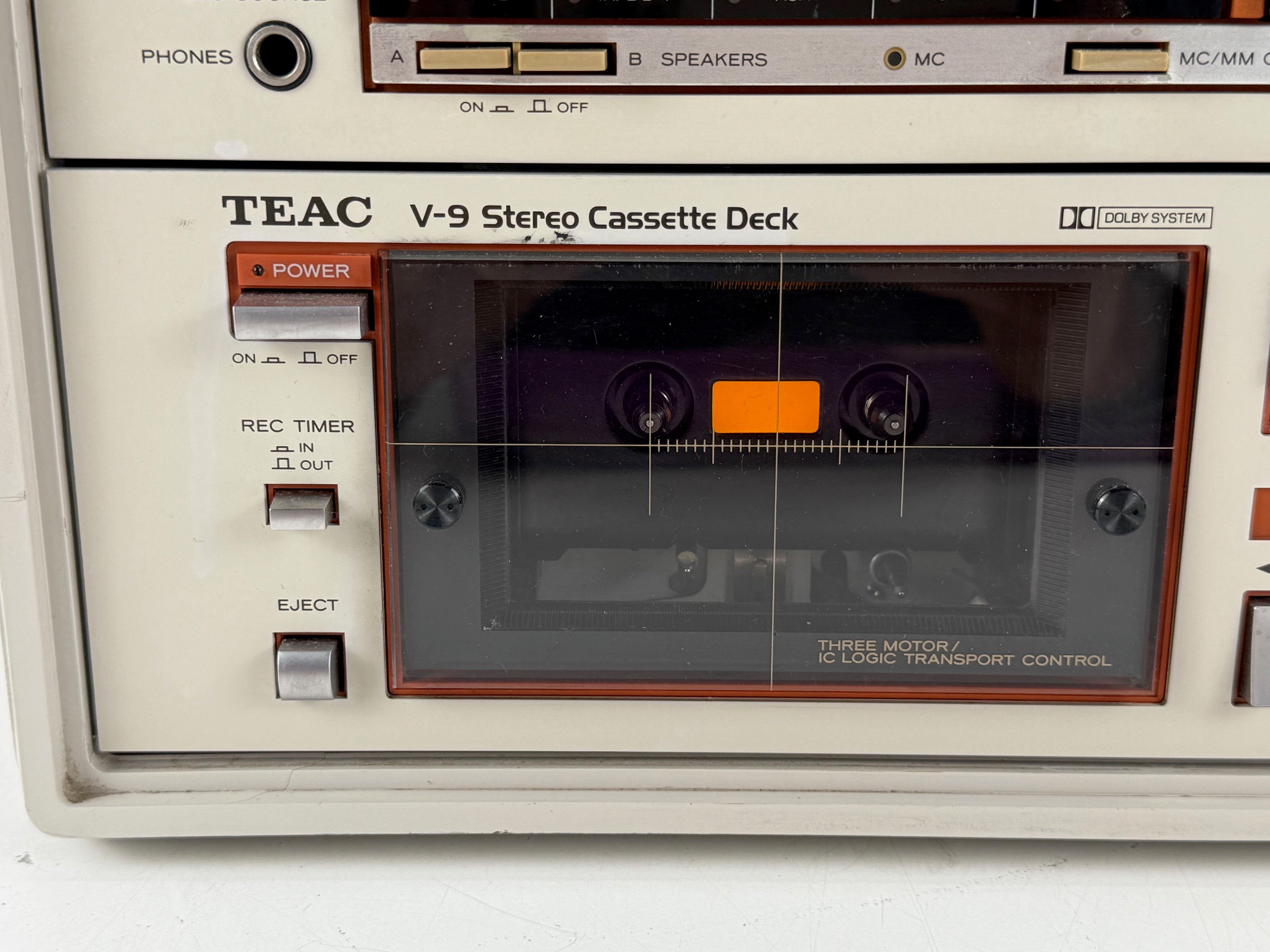 TEAC P9 Turntable / T-9 Stereo Tuner / A-9 Stereo Amplifier / V-9 Stereo Cassette Deck
