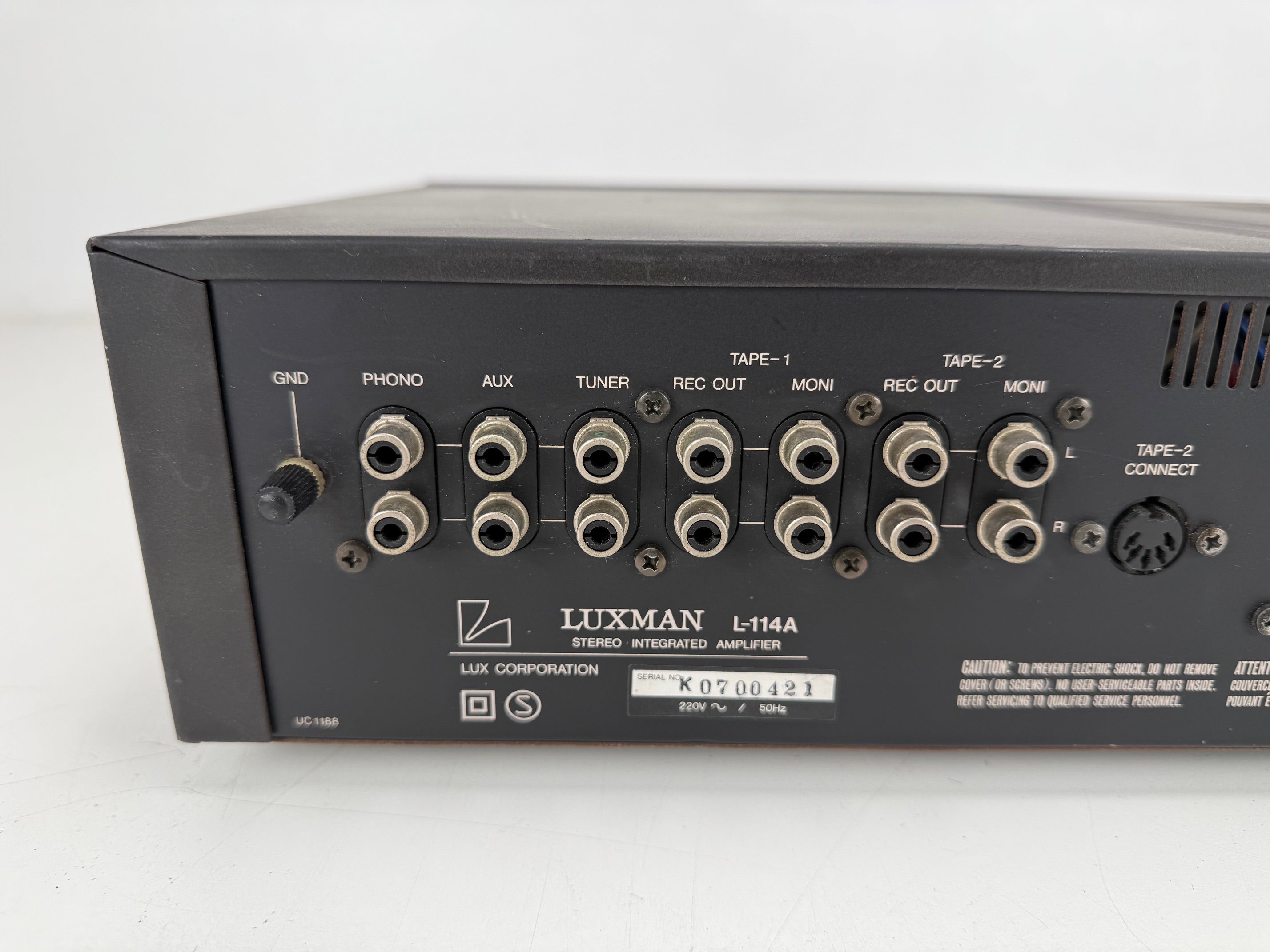 Luxman L-114A stereo geïntegreerde versterker