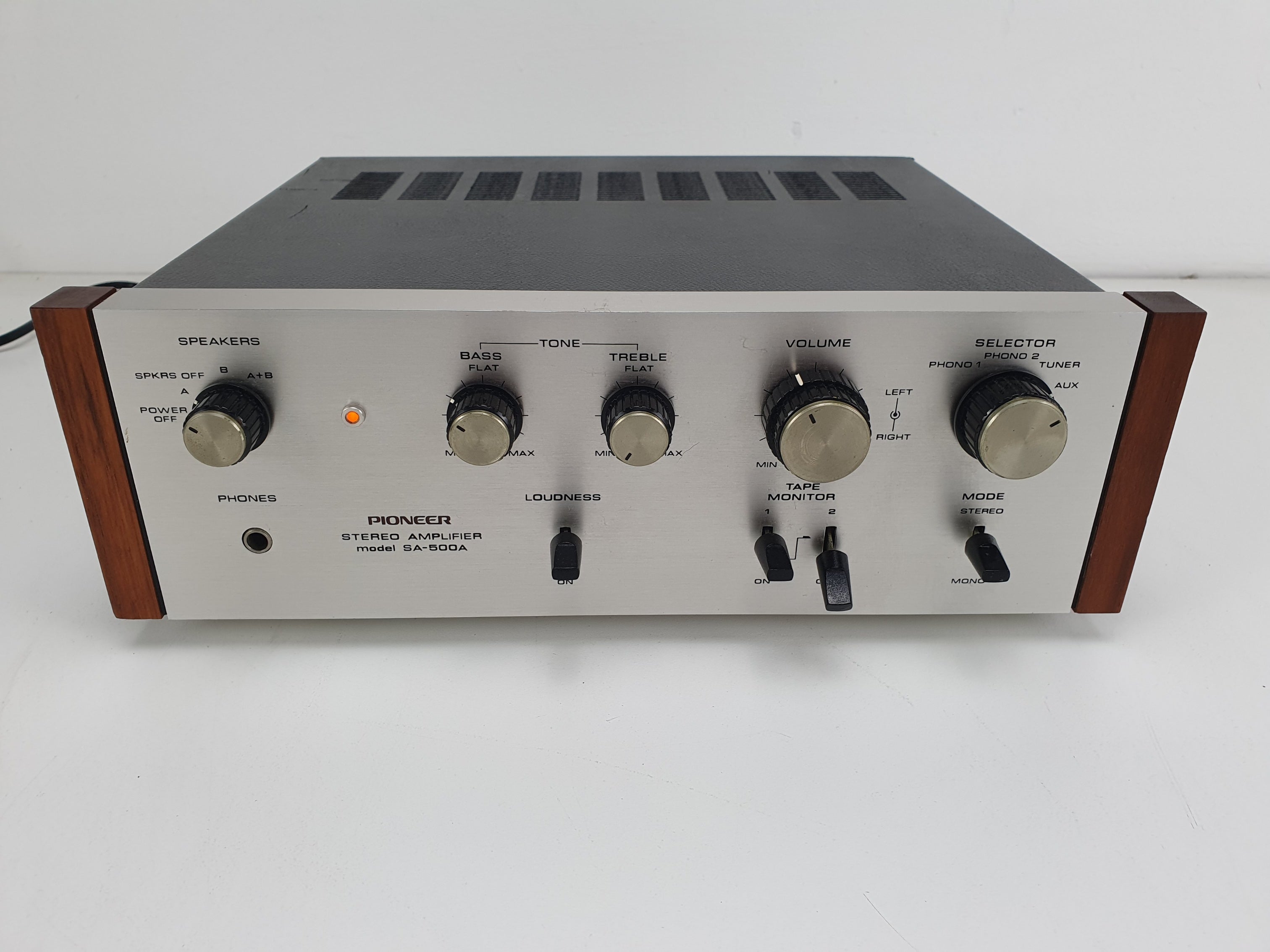 Pioneer SA-500A stereo versterker - Onderhoud uitgevoerd