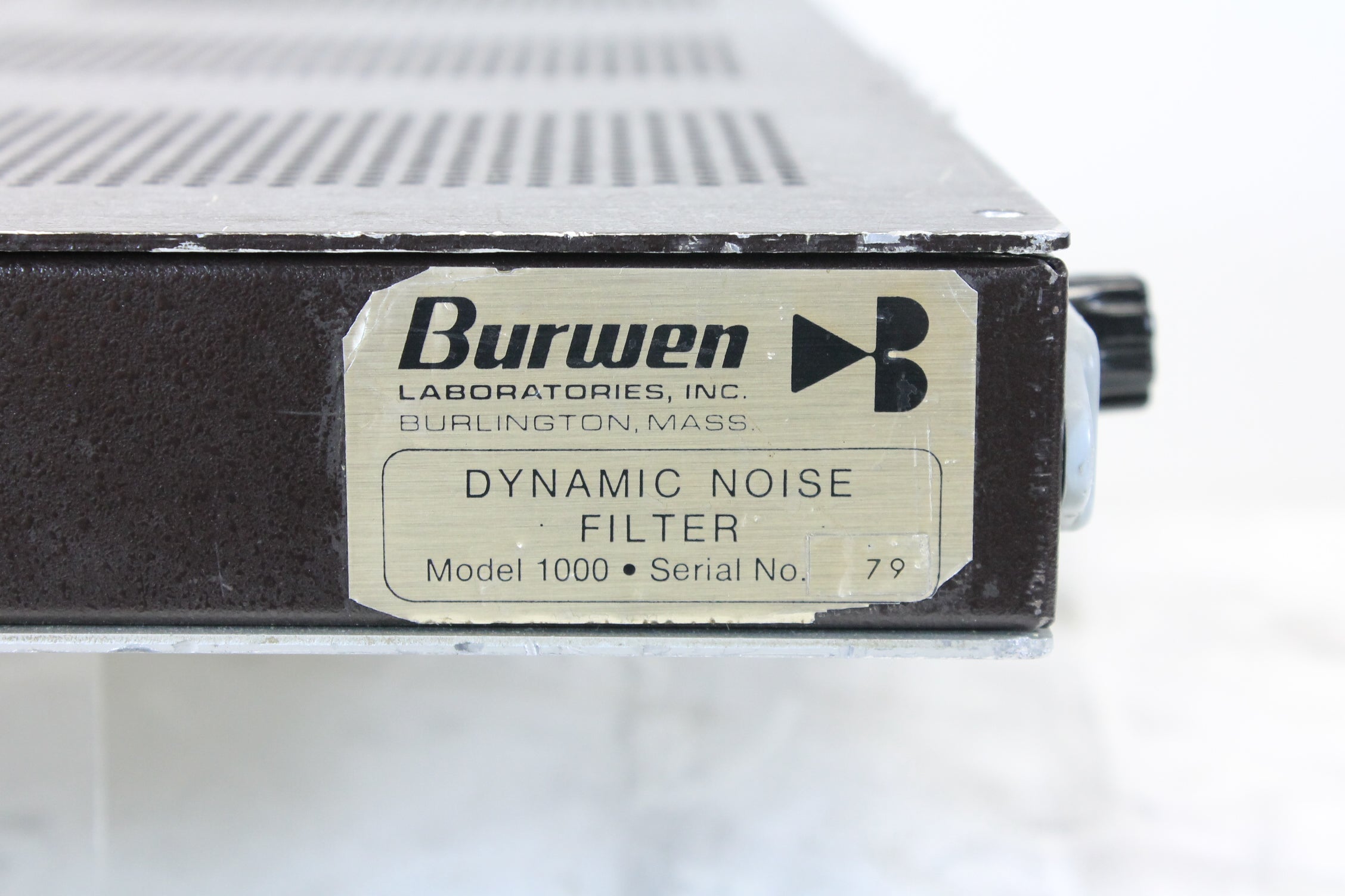 Burwen Dynamic Noise Filter Model 1000