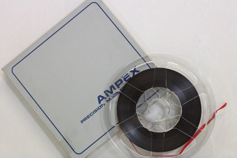 Ampex precision magnetic tape 456  1/4 Inch unmarked Ampex Box